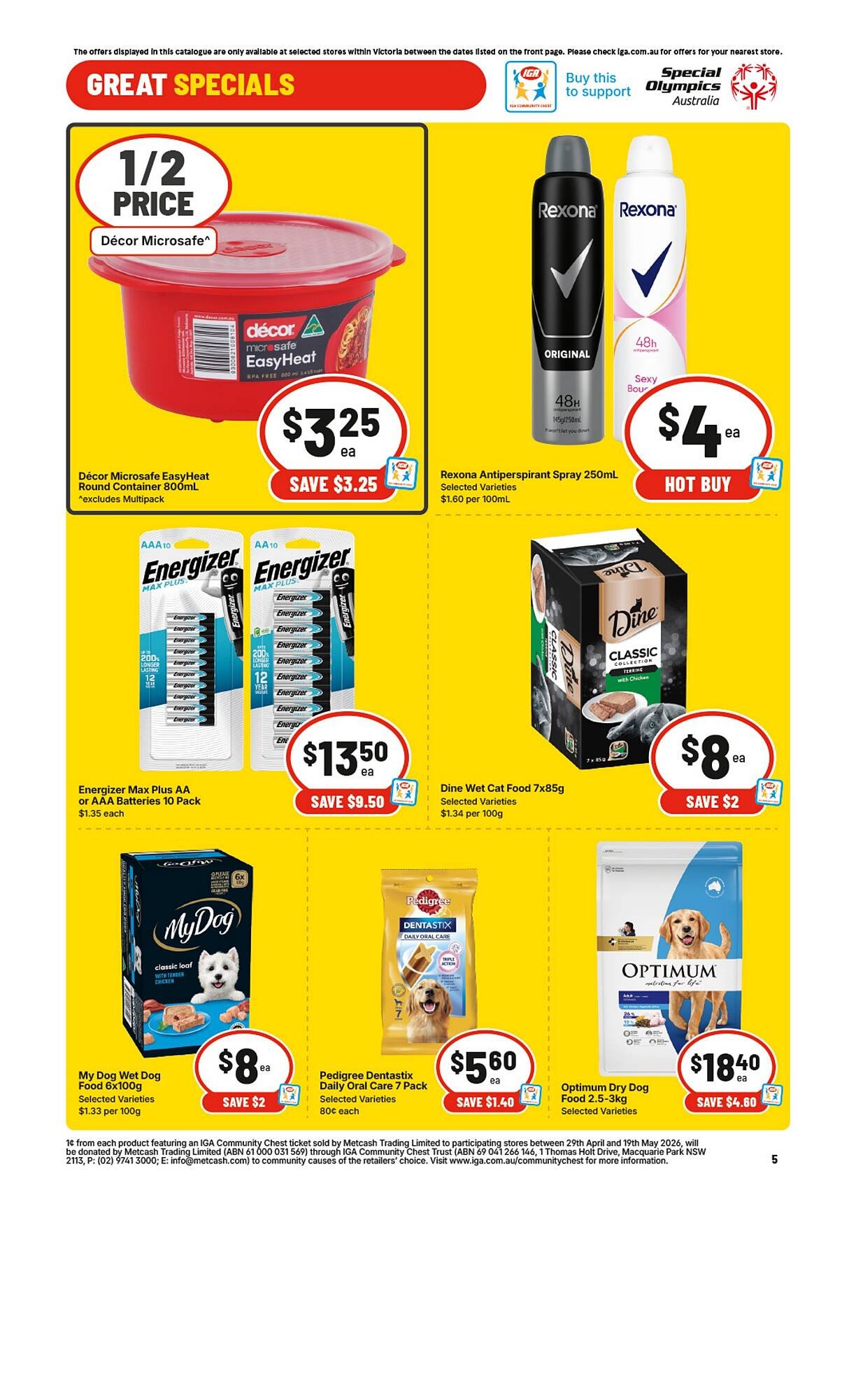 IGA catalogue (2026-05-13 - 2026-05-19) | 8