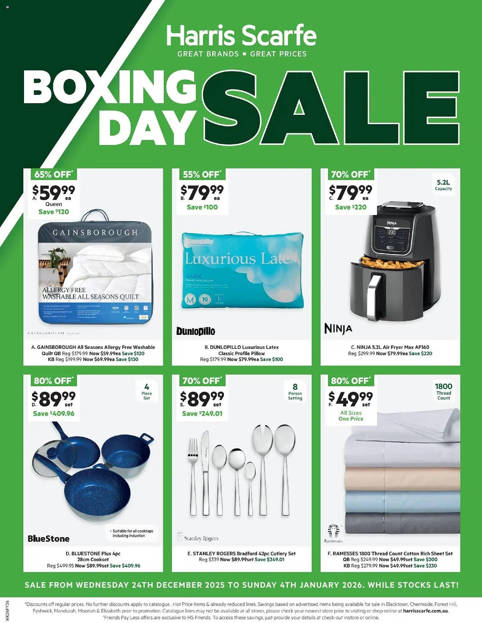 Harris Scarfe catalogue (2025-12-24 - 2026-01-04) | 1