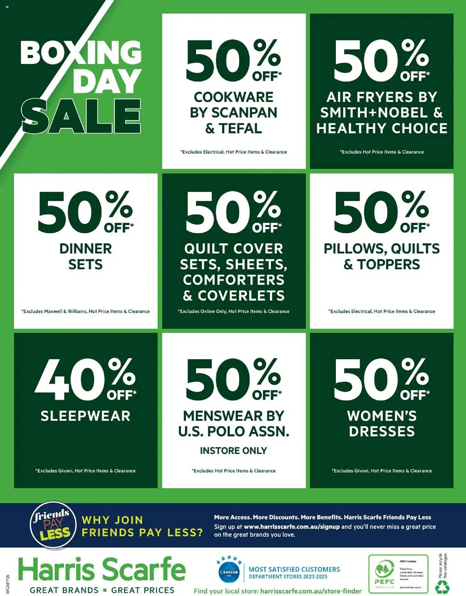 Harris Scarfe catalogue (2025-12-24 - 2026-01-04) | 24