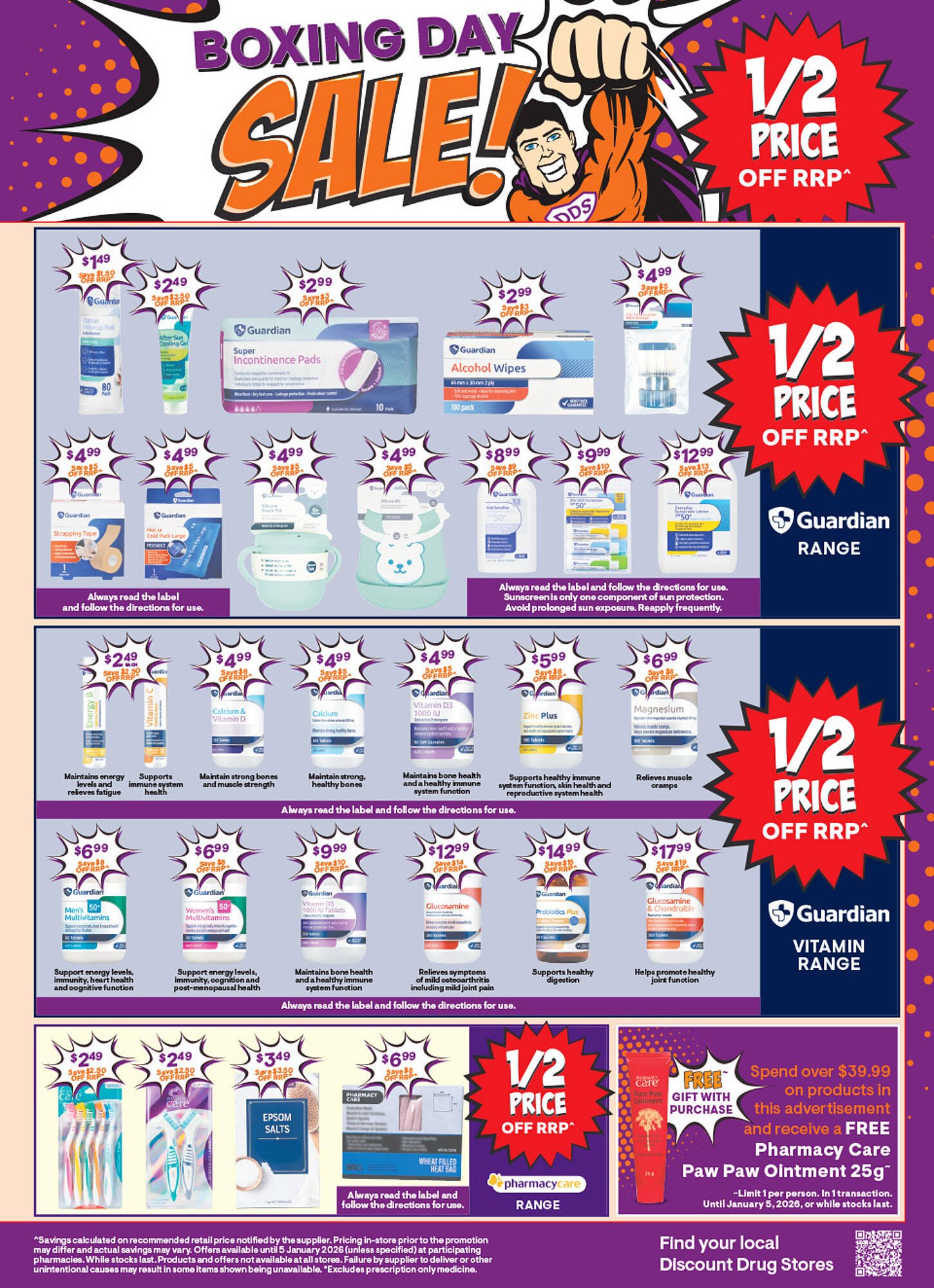Discount Drug Stores catalogue (2025-12-25 - 2026-01-05) | 2