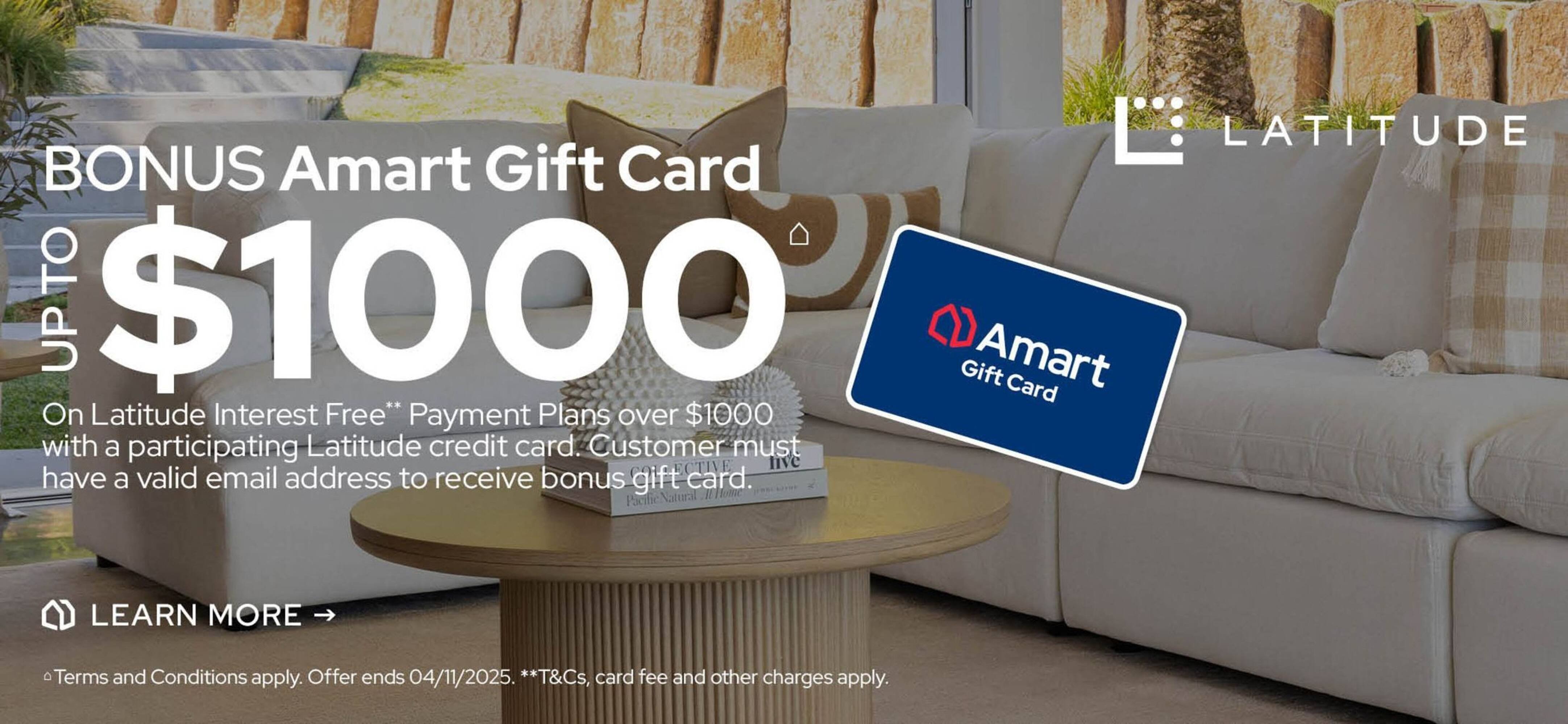 Amart Furniture catalogue (2025-10-29 - 2025-11-12) | 3