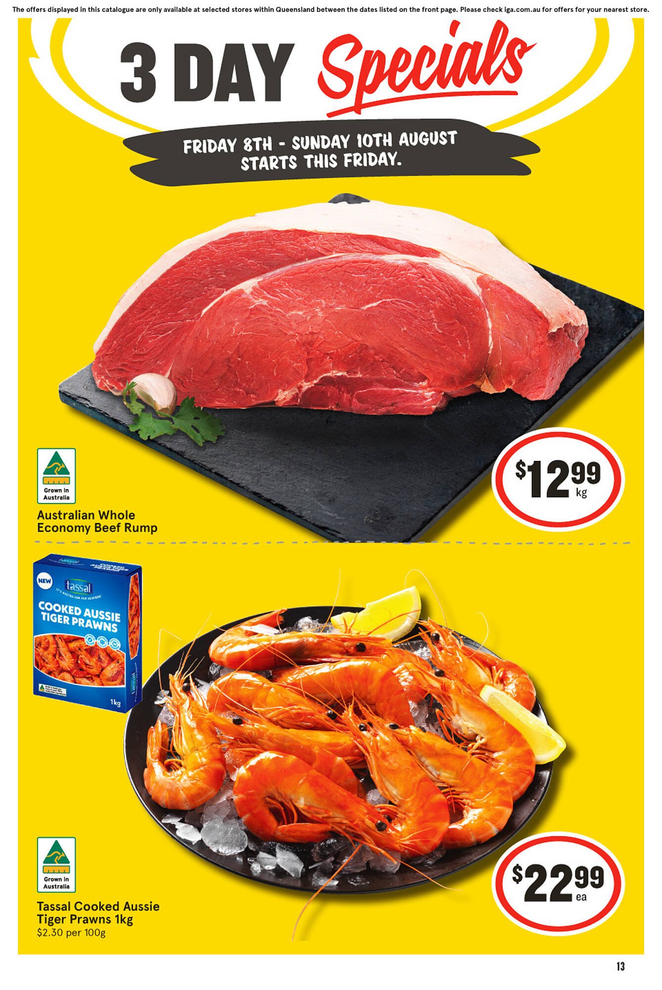IGA catalogue (2025-08-08 - 2025-08-10) | 1
