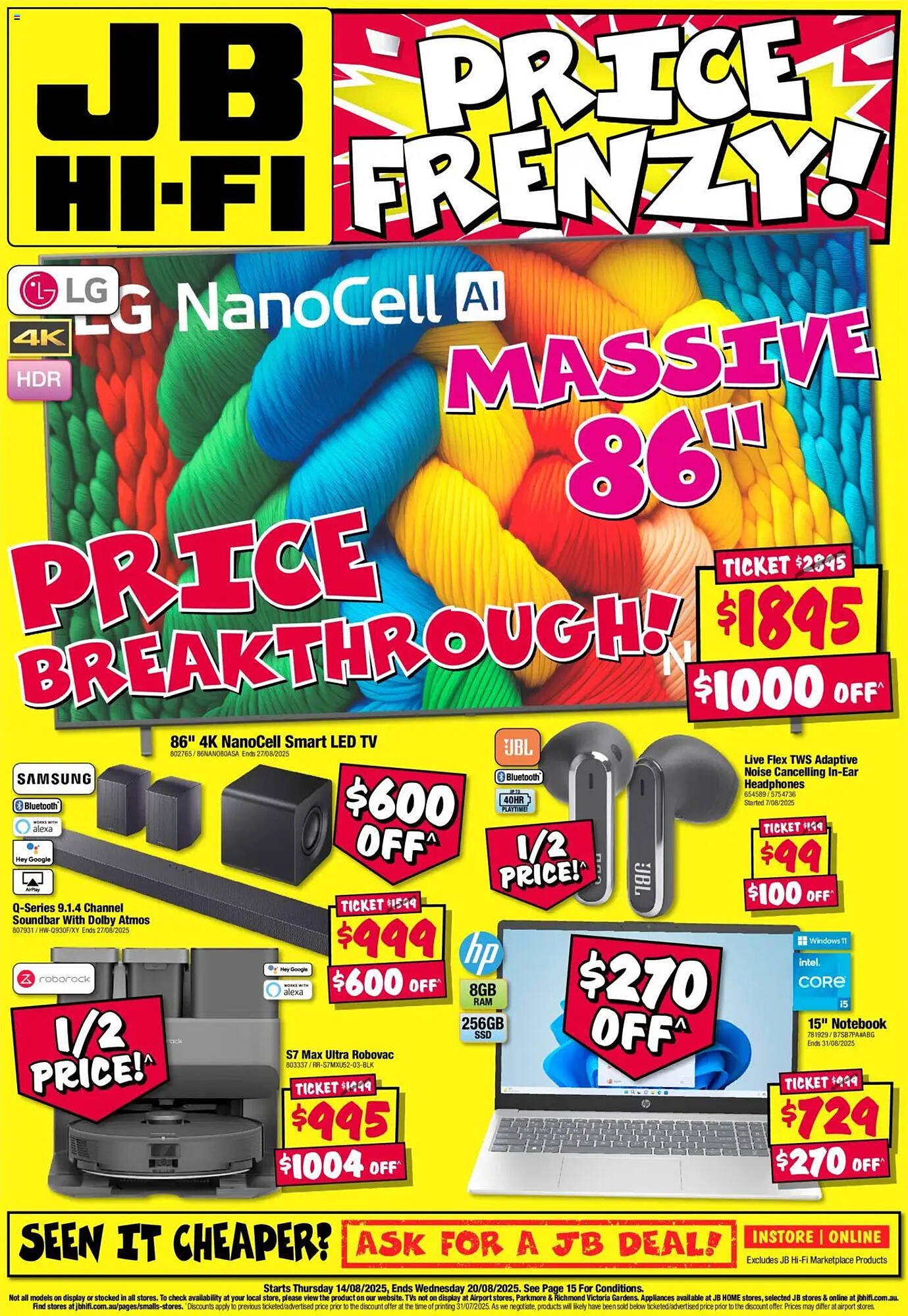 JB Hi-Fi catalogue (2025-08-13 - 2025-08-20) | 1