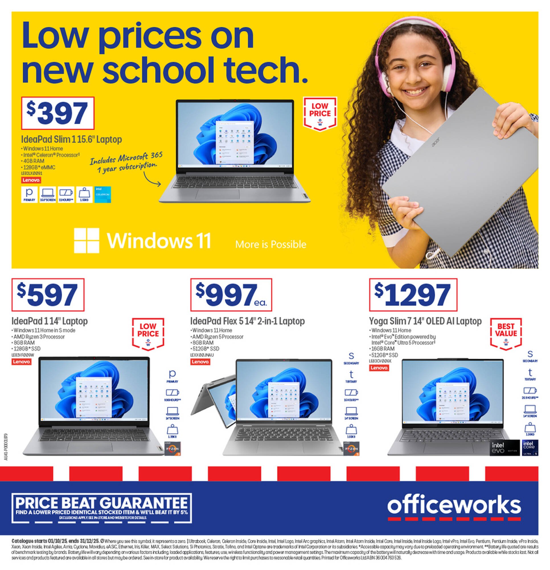 Officeworks catalogue (2025-10-01 - 2025-12-31) | 1
