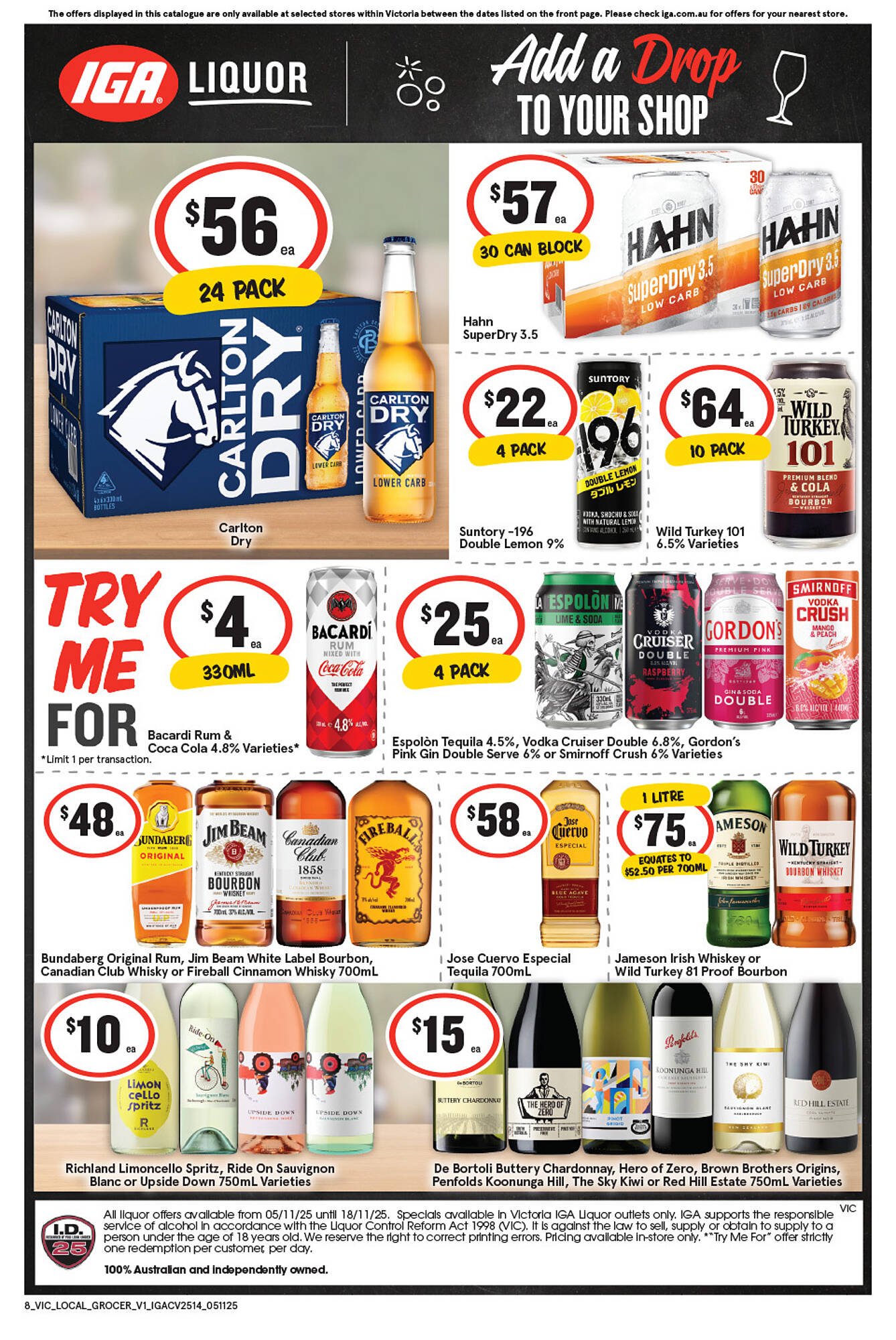 IGA catalogue (2025-11-05 - 2025-11-11) | 2