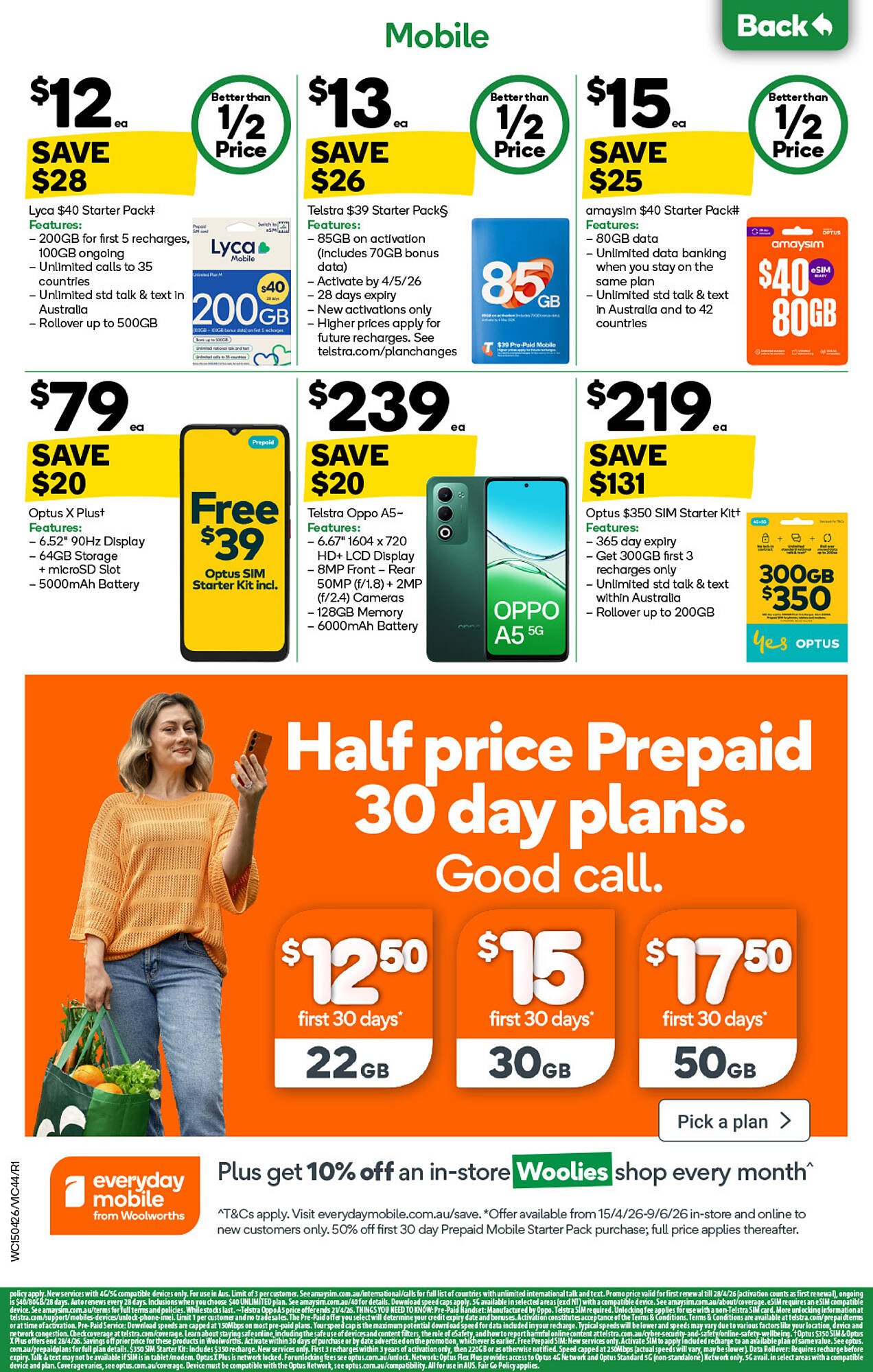 Woolworths catalogue (2026-04-15 - 2026-04-21) | 44