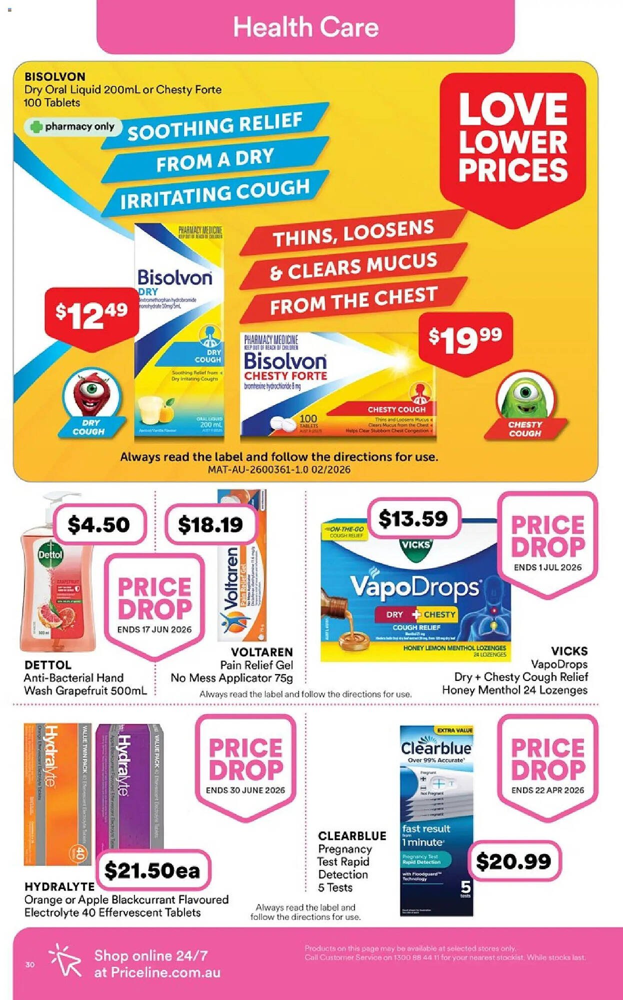Priceline catalogue (2026-04-09 - 2026-04-22) | 30