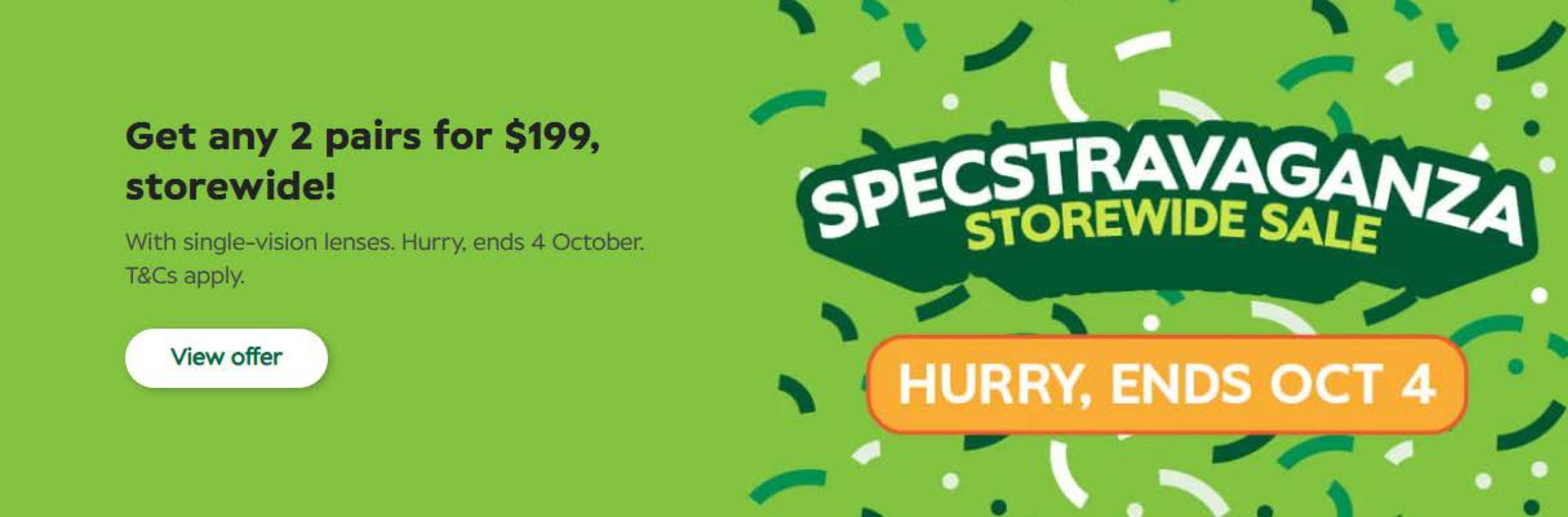 Specsavers catalogue (2025-09-23 - 2025-10-04) | 1