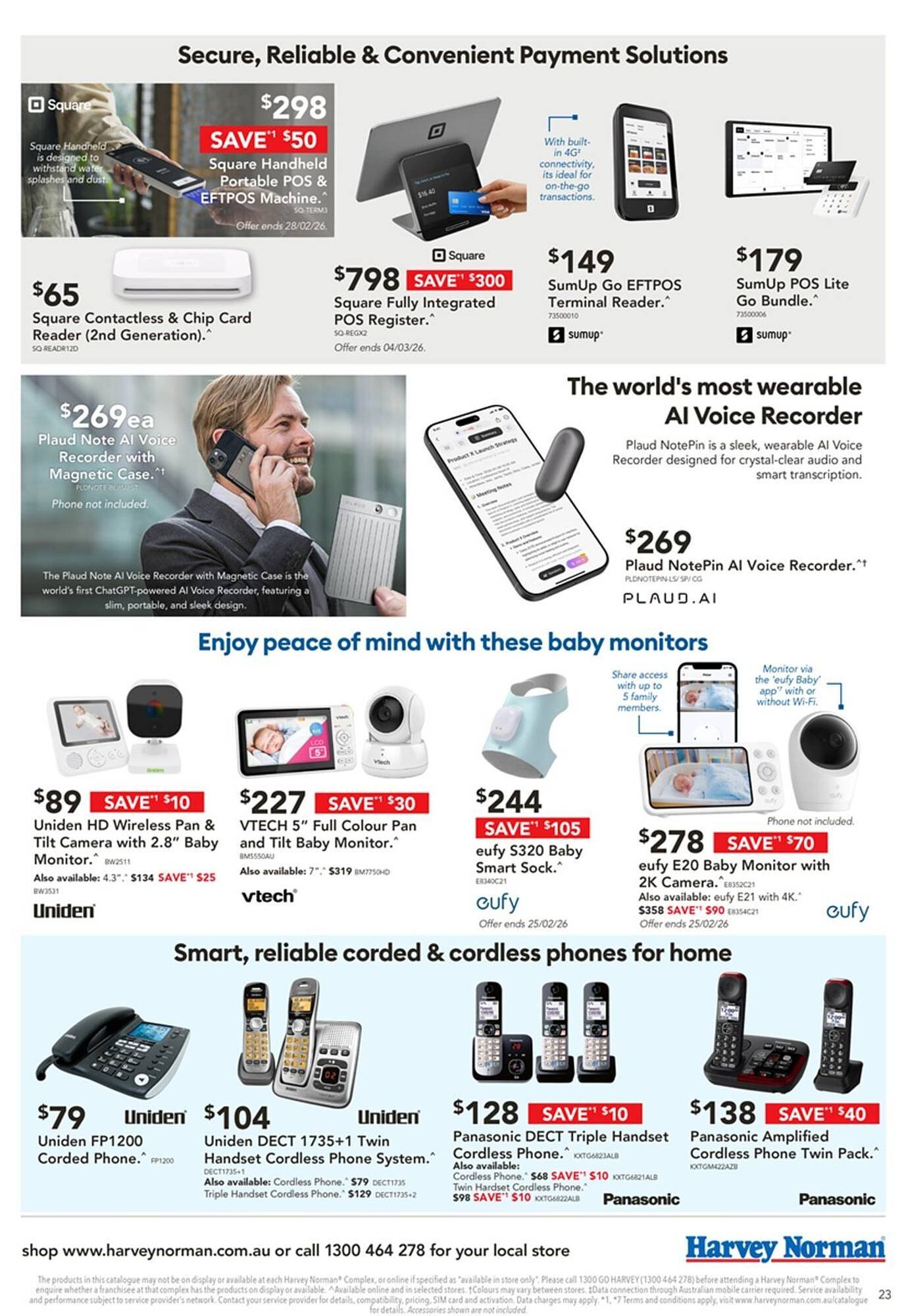 Harvey Norman catalogue (2026-02-19 - 2026-03-03) | 23