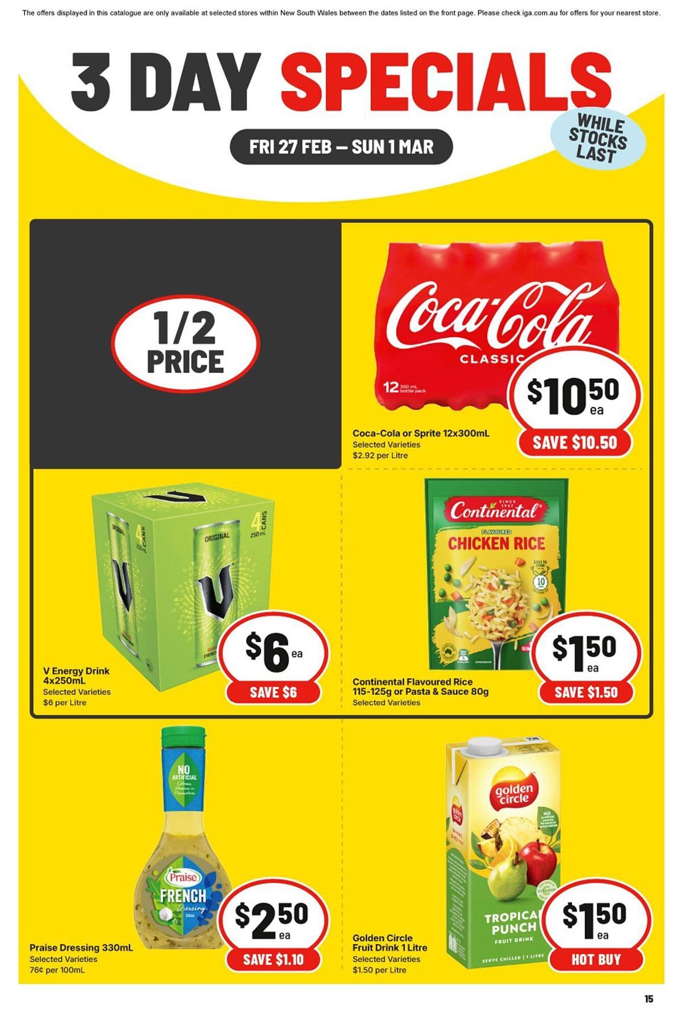 IGA catalogue (2026-02-27 - 2026-03-01) | 2