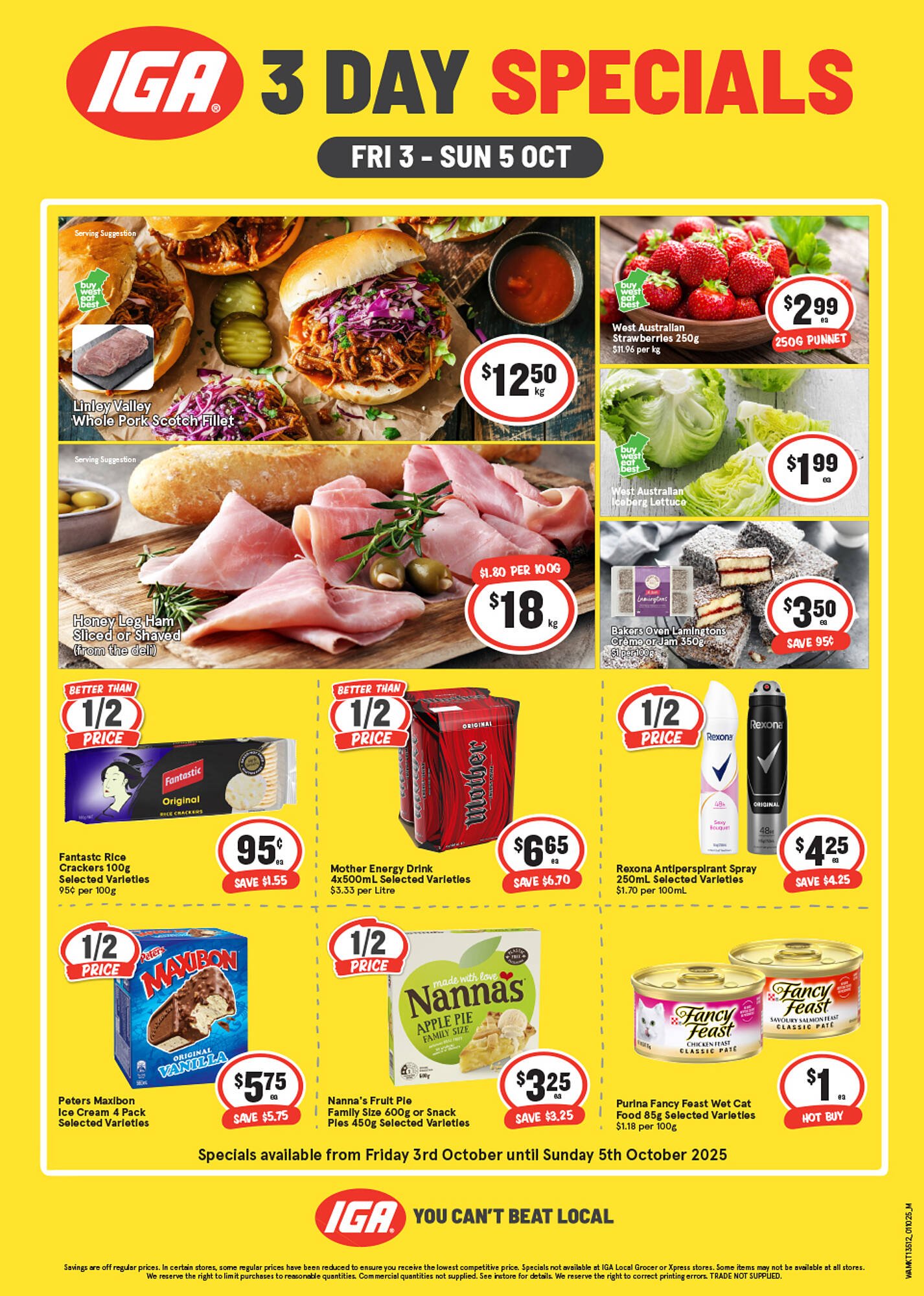 IGA catalogue (2025-10-03 - 2025-10-05) | 1
