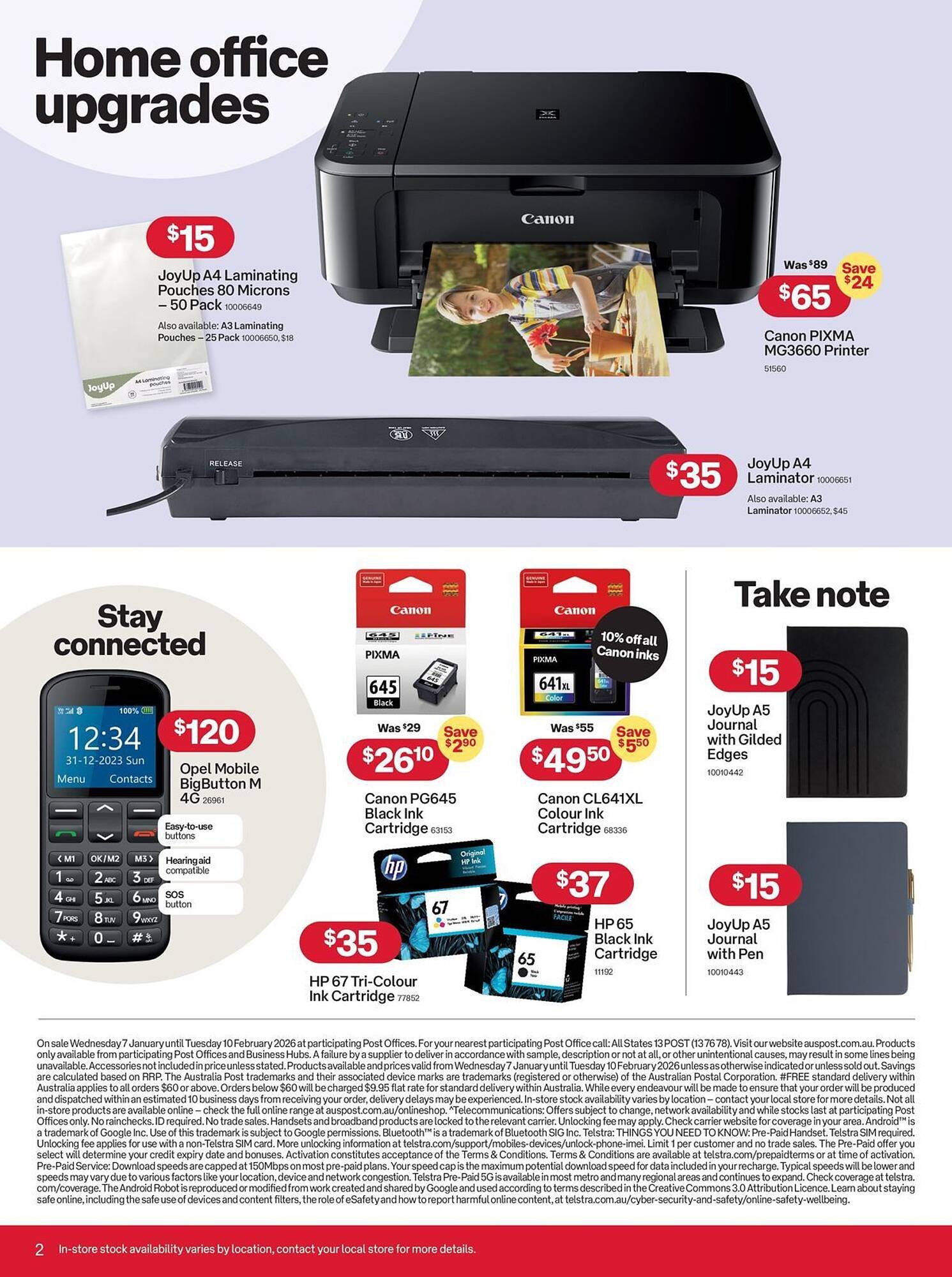 Australia Post catalogue (2026-01-07 - 2026-02-10) | 2
