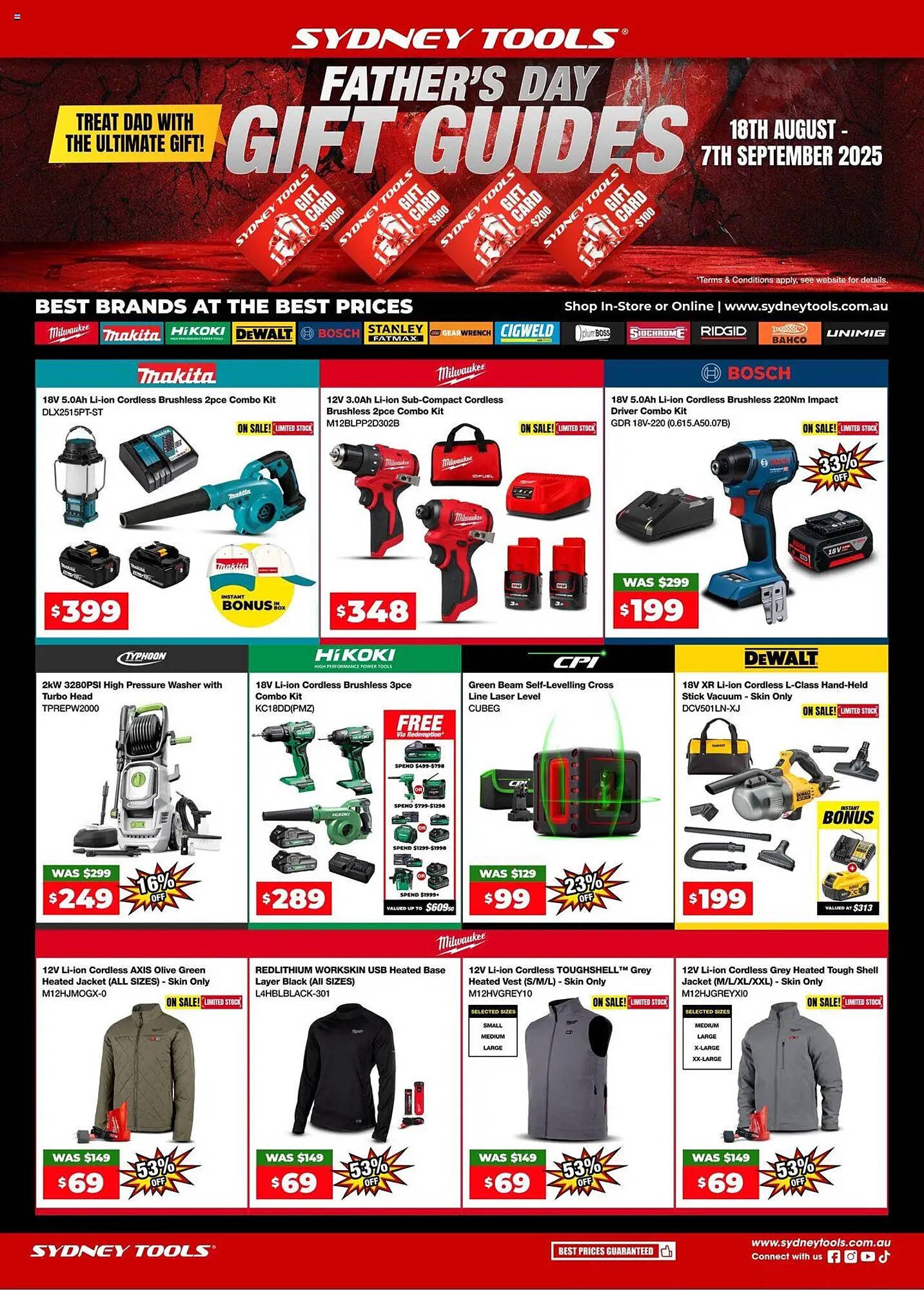 Sydney Tools catalogue (2025-08-17 - 2025-09-07) | 1