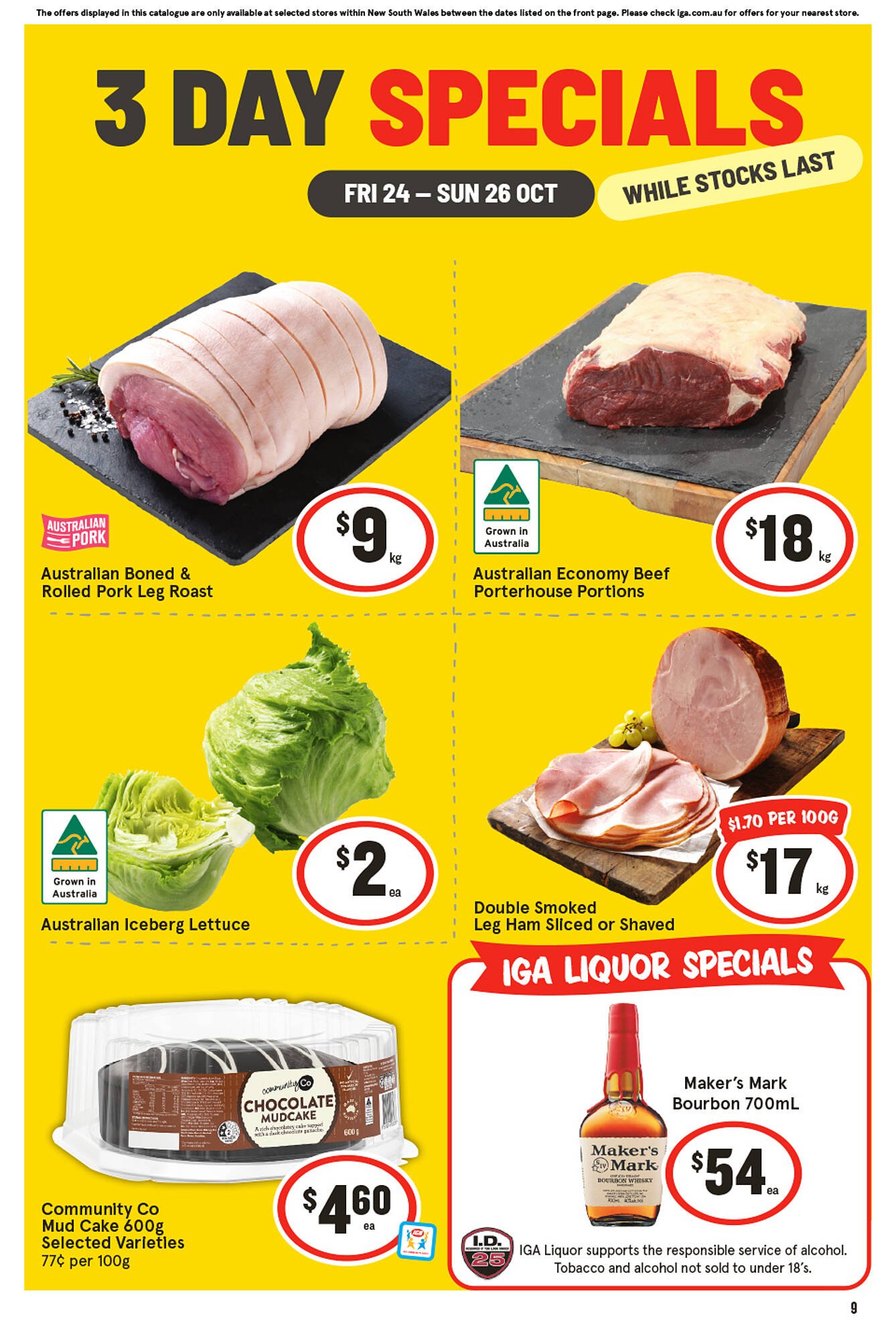 IGA catalogue (2025-10-24 - 2025-10-26) | 1