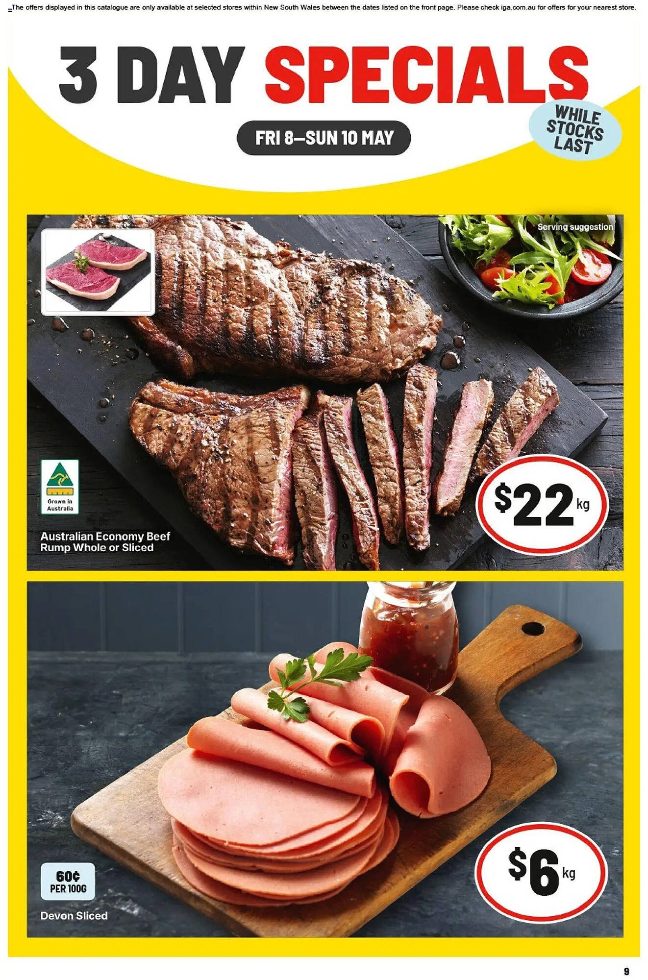 IGA catalogue (2026-05-08 - 2026-05-10) | 1