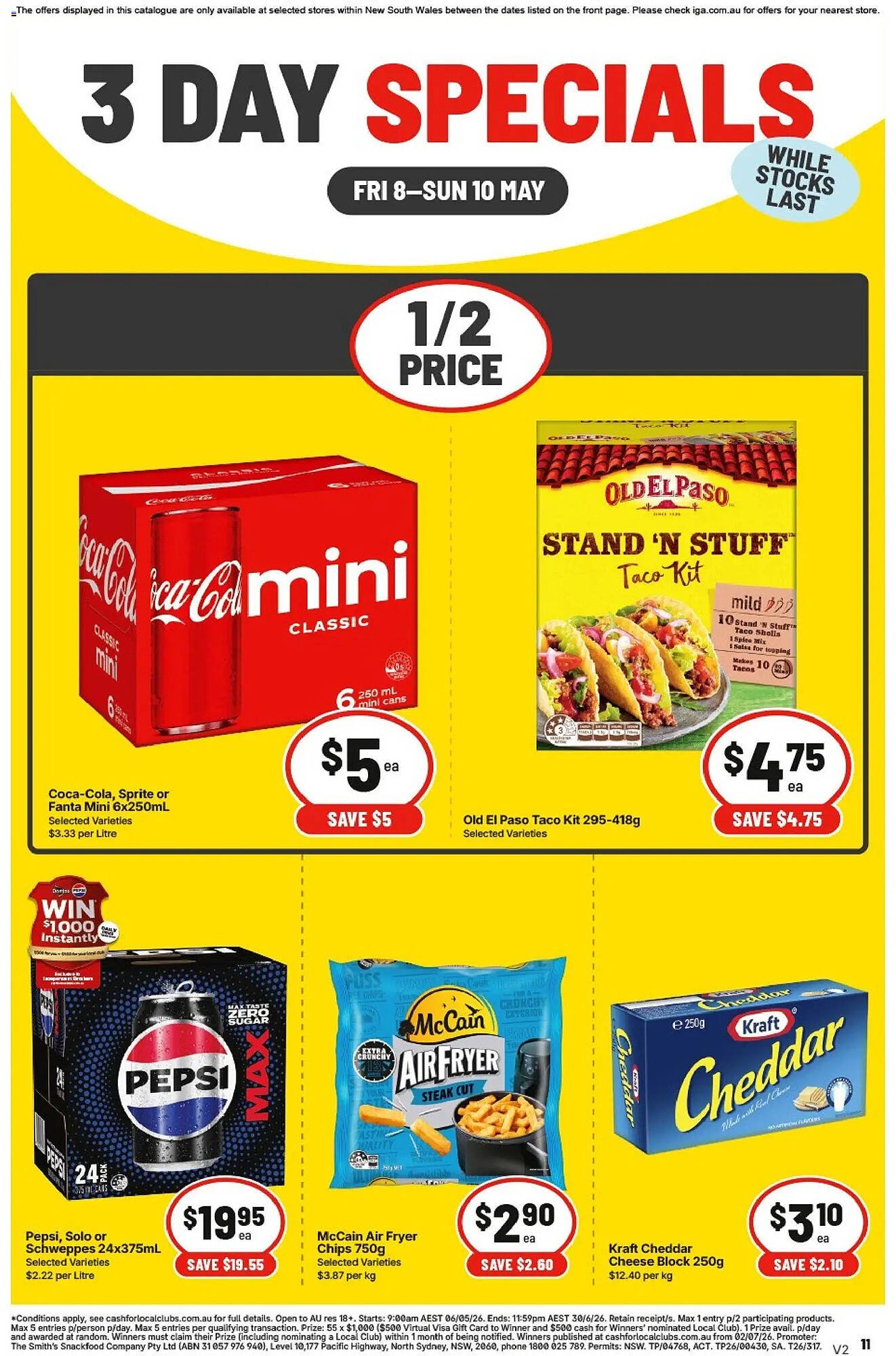 IGA catalogue (2026-05-08 - 2026-05-10) | 3