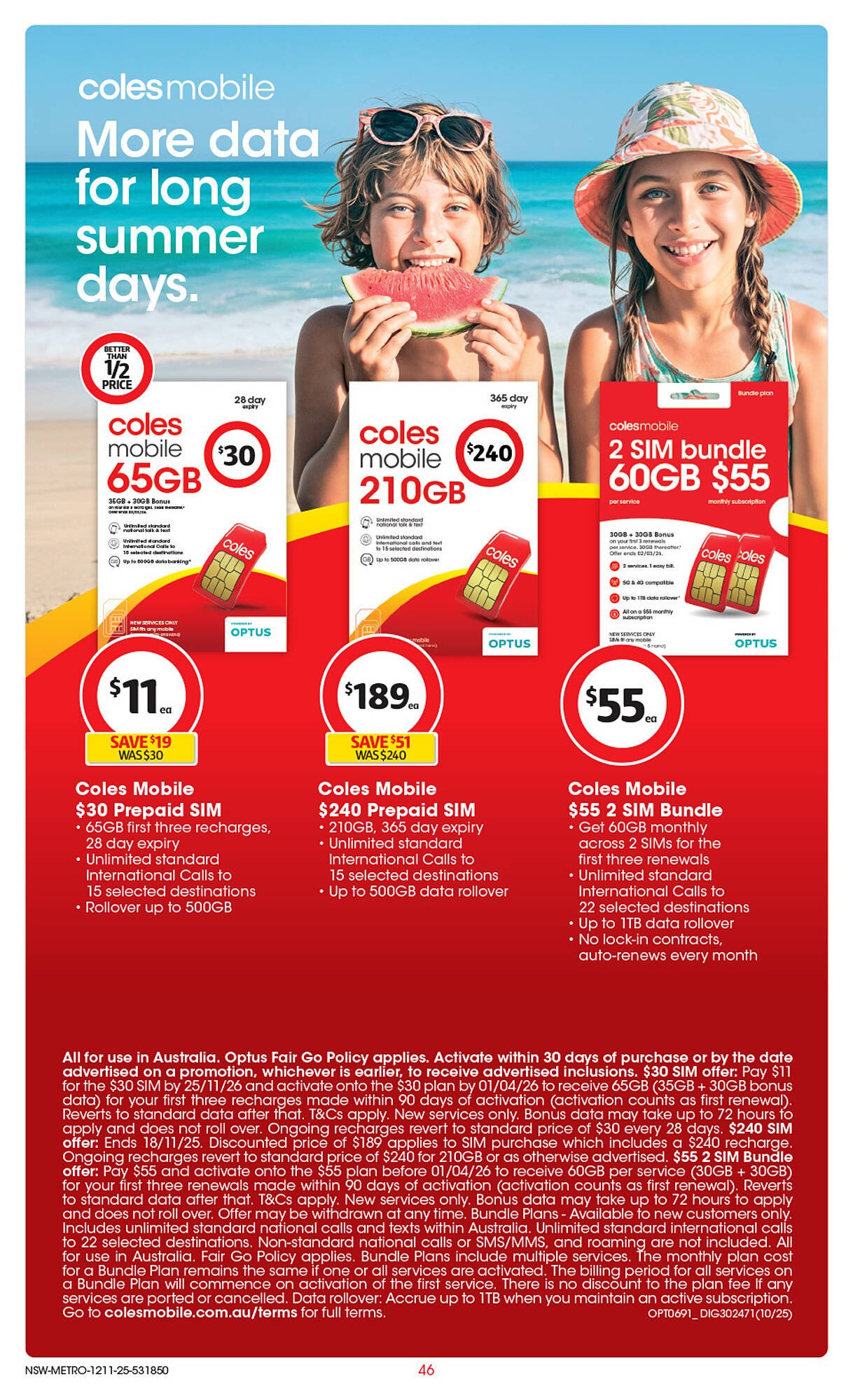 Coles catalogue (2025-11-12 - 2025-11-18) | 47