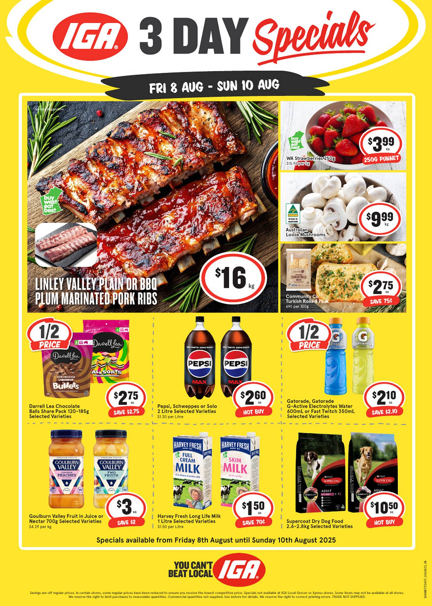 IGA catalogue (2025-08-08 - 2025-08-10) | 1