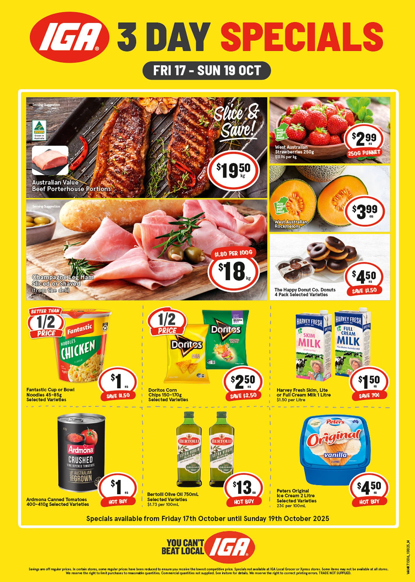 IGA catalogue (2025-10-17 - 2025-10-19) | 1