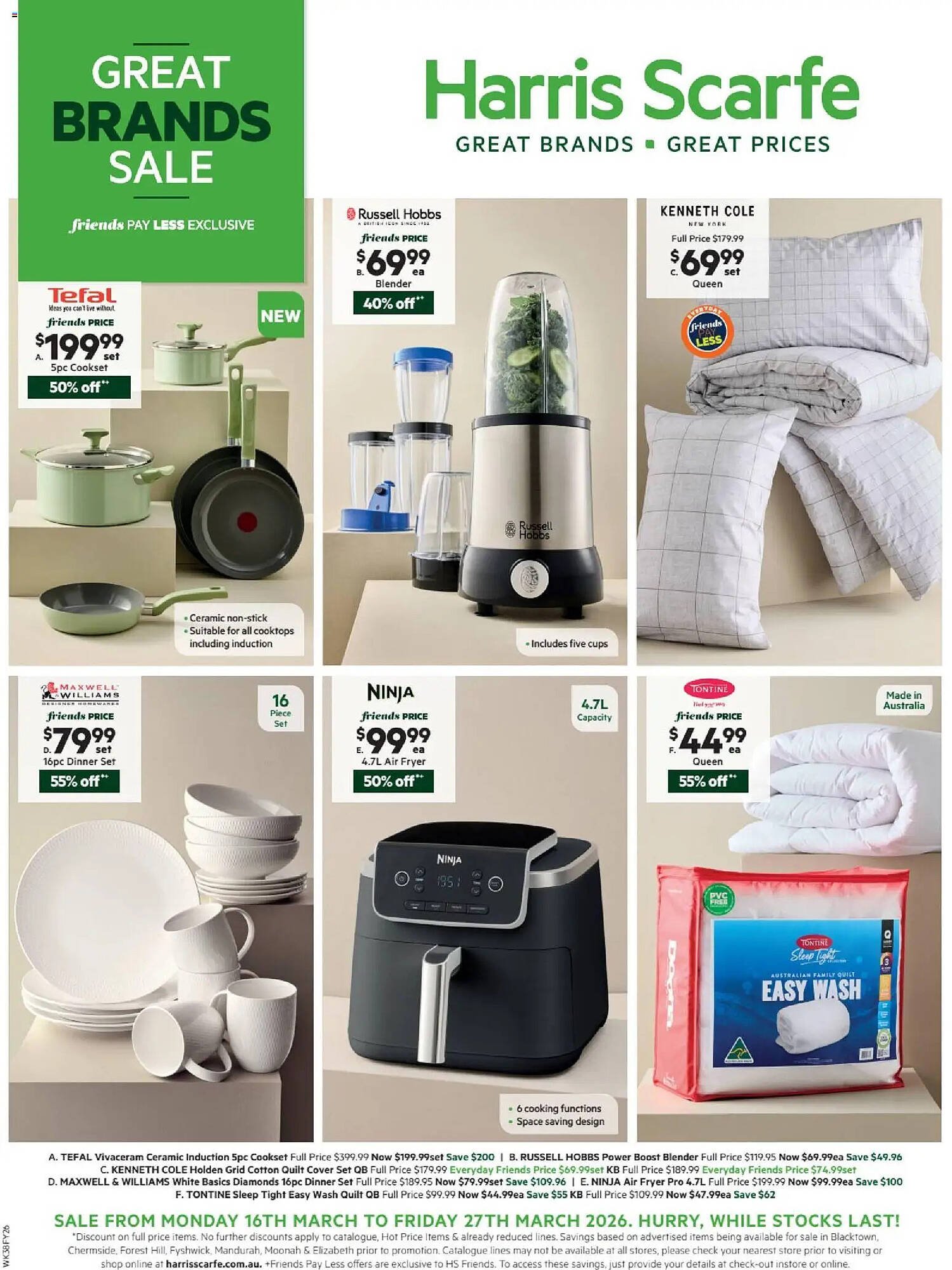 Harris Scarfe catalogue (2026-03-16 - 2026-03-27) | 1