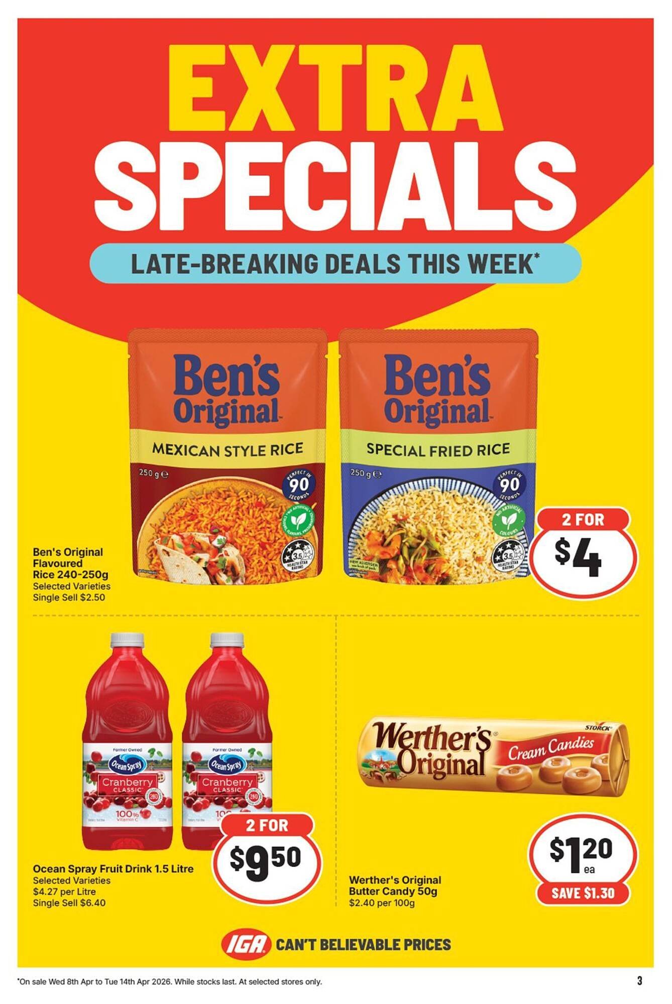 IGA catalogue (2026-04-08 - 2026-04-14) | 3