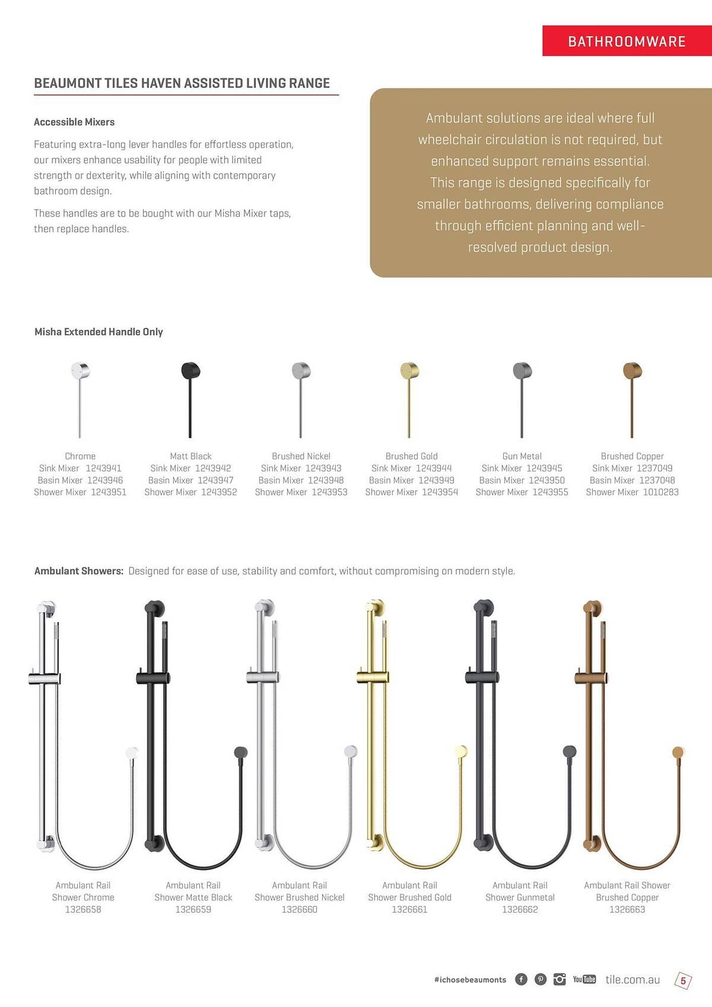 Beaumont Tiles catalogue (2026-02-26 - 2026-03-31) | 5