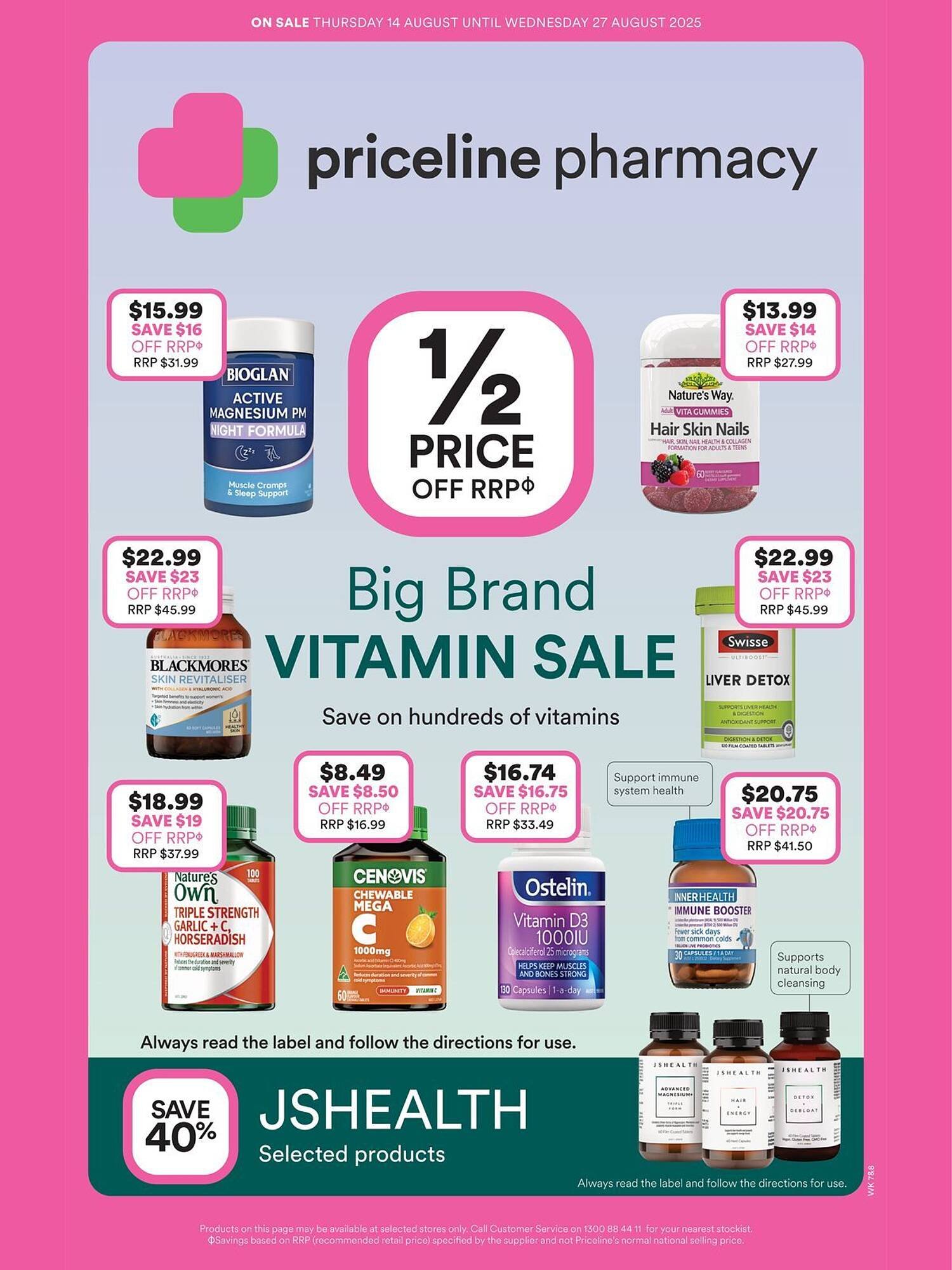 Priceline catalogue (2025-08-14 - 2025-08-27) | 1