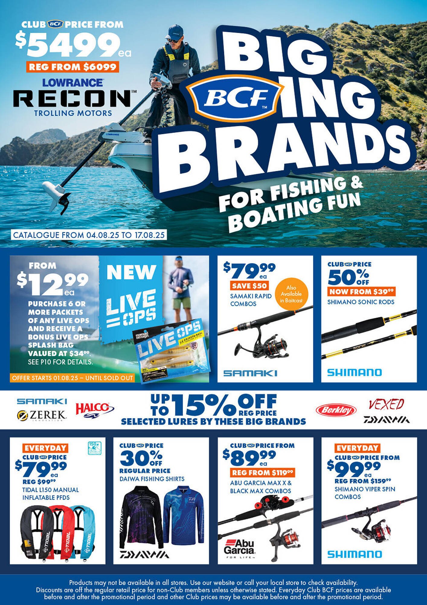 BCF catalogue (2025-08-04 - 2025-08-17) | 1