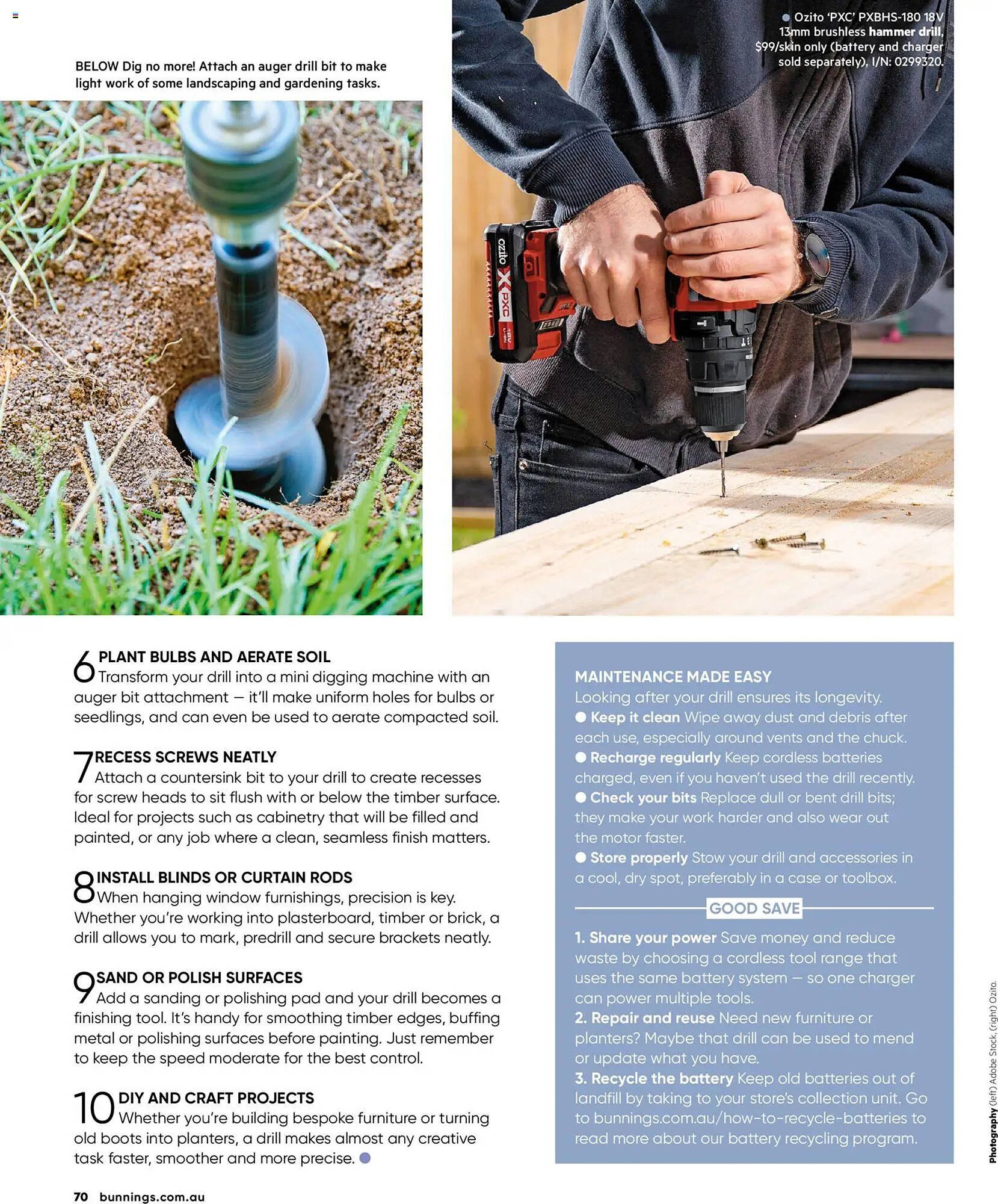 Bunnings catalogue (2026-01-31 - 2026-02-28) | 70