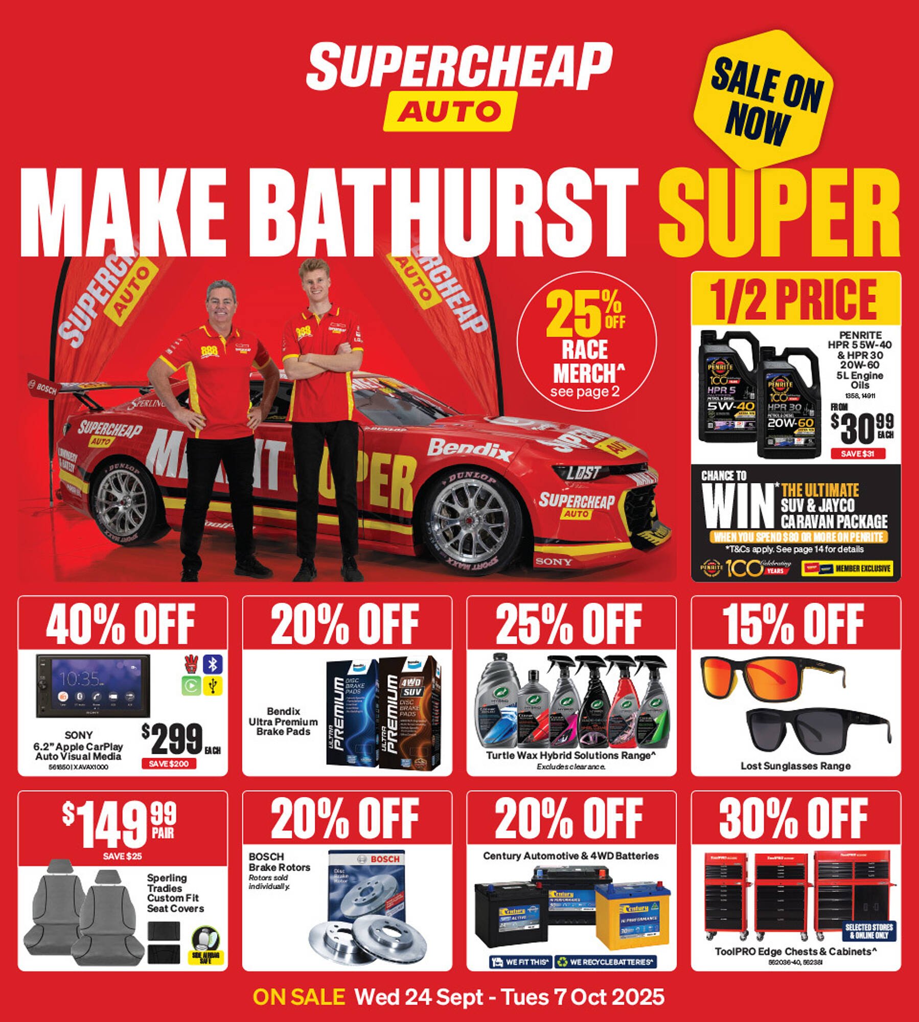 SuperCheap Auto catalogue (2025-09-24 - 2025-10-07) | 1