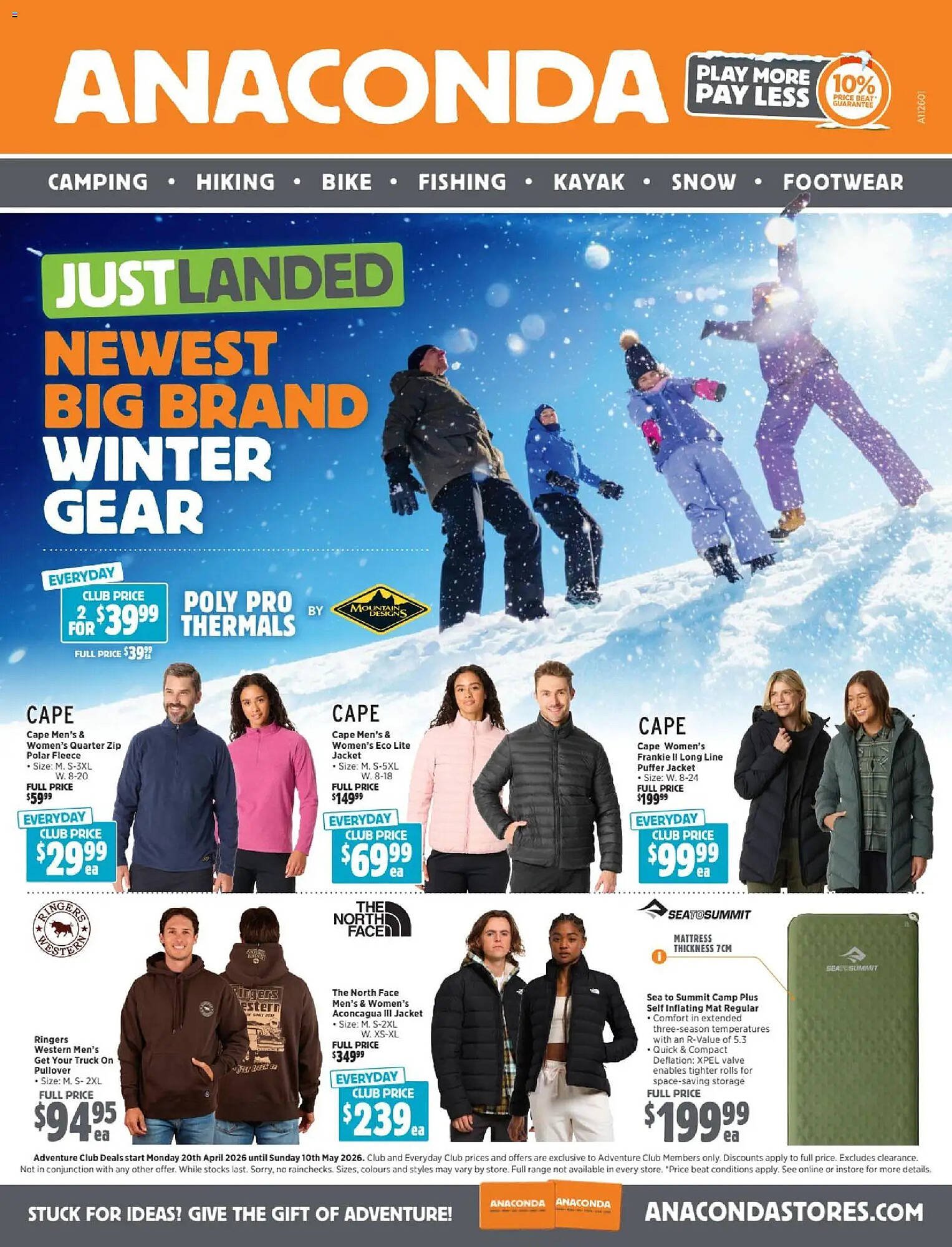 Anaconda catalogue (2026-04-20 - 2026-05-10) | 1