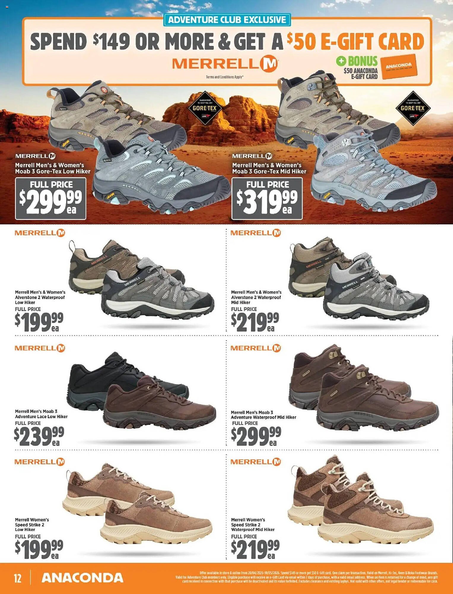 Anaconda catalogue (2026-04-20 - 2026-05-10) | 12