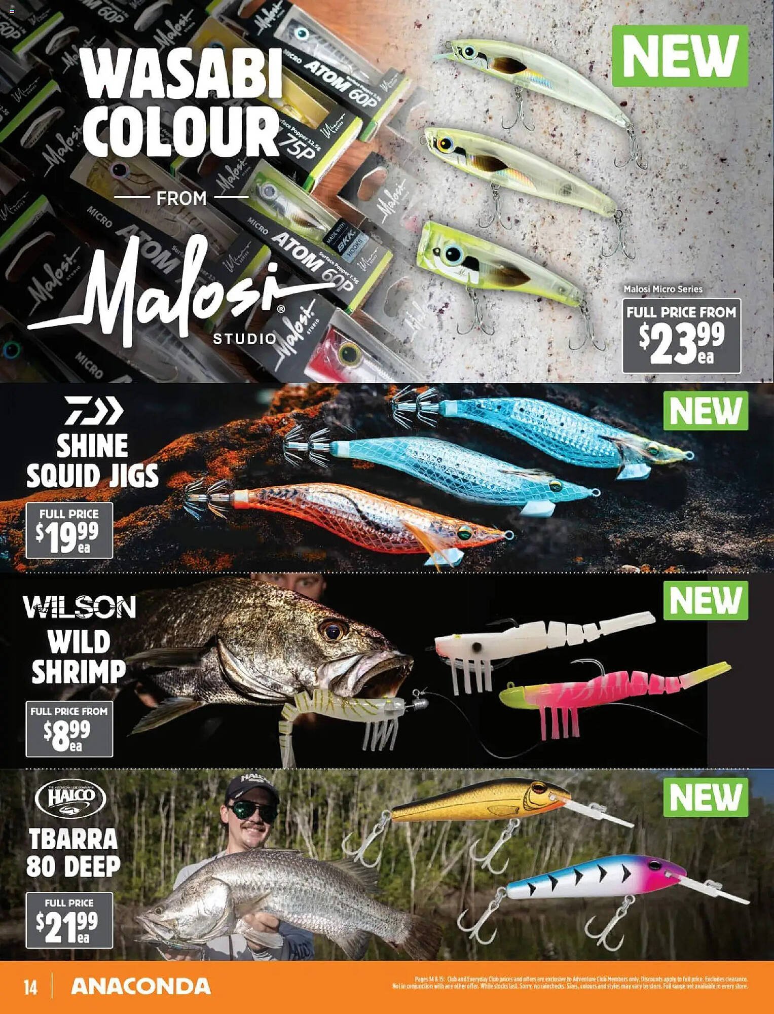 Anaconda catalogue (2026-04-20 - 2026-05-10) | 14