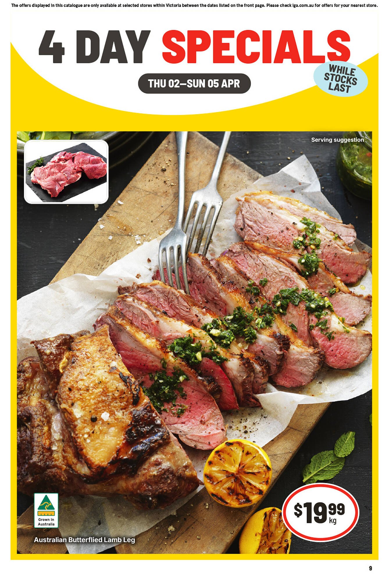 IGA catalogue (2026-04-02 - 2026-04-05) | 1