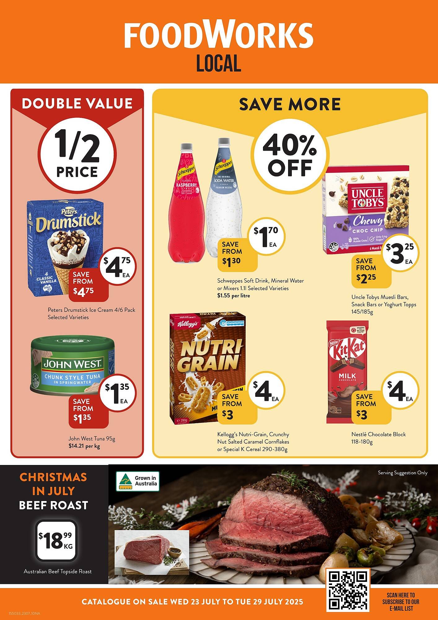 Foodworks catalogue (2025-07-23 - 2025-07-29) | 1
