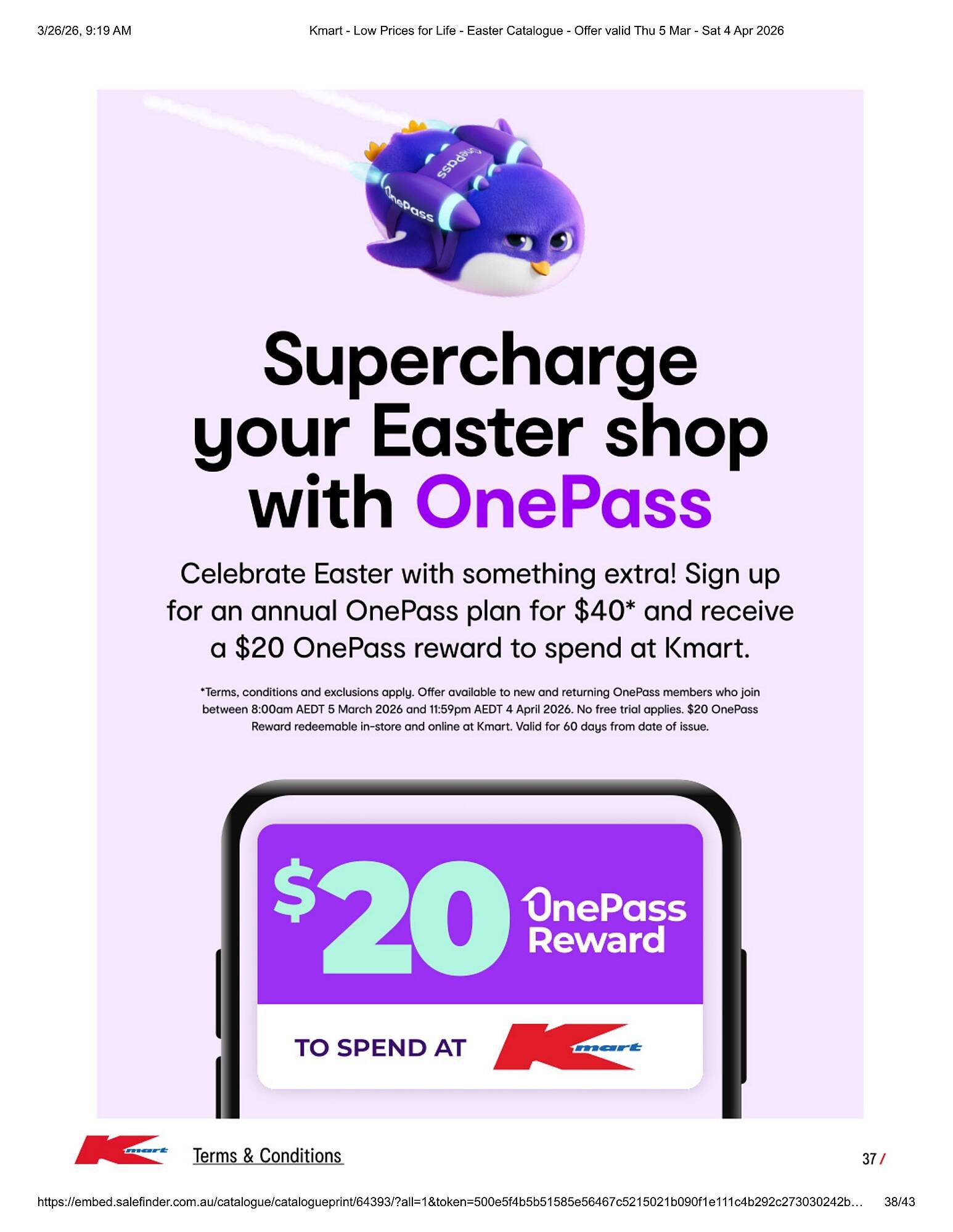 Kmart catalogue (2026-03-26 - 2026-04-04) | 38