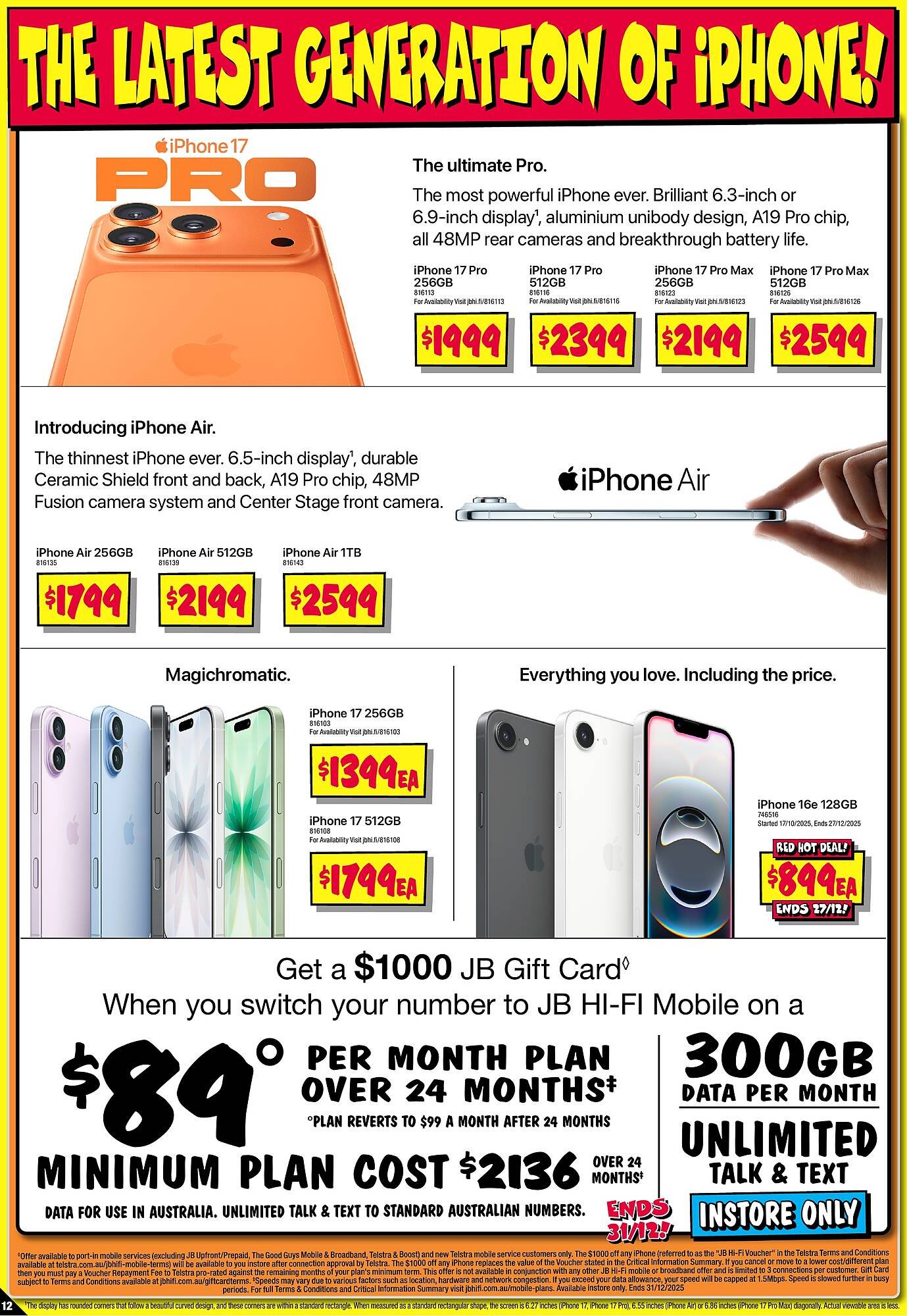 JB Hi-Fi catalogue (2025-12-18 - 2026-01-01) | 12