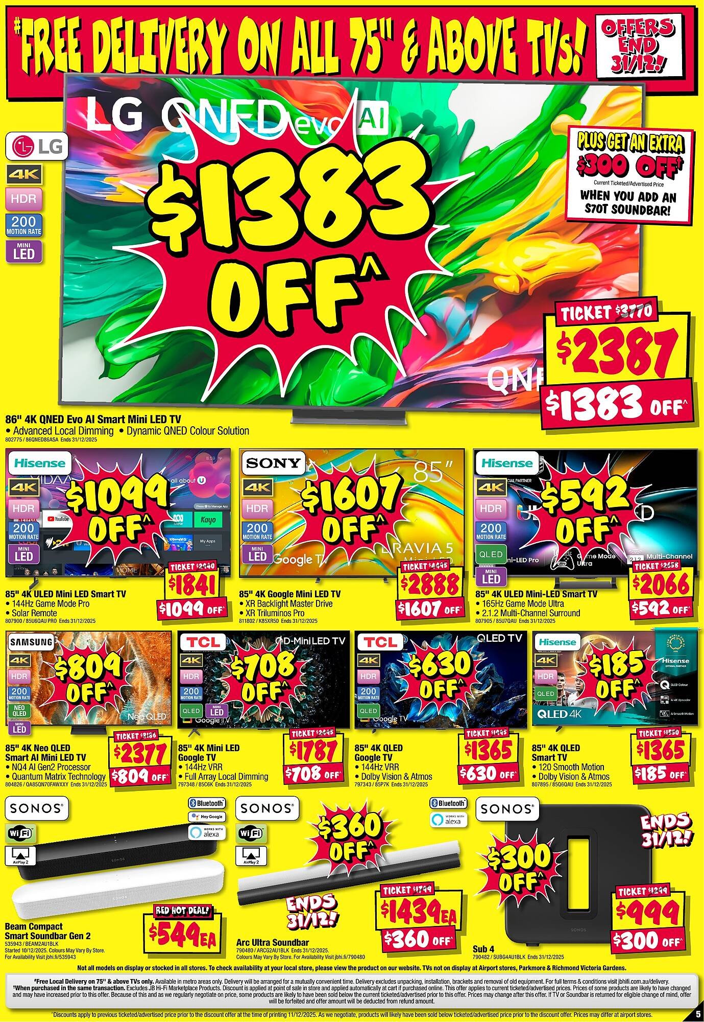 JB Hi-Fi catalogue (2025-12-18 - 2026-01-01) | 5