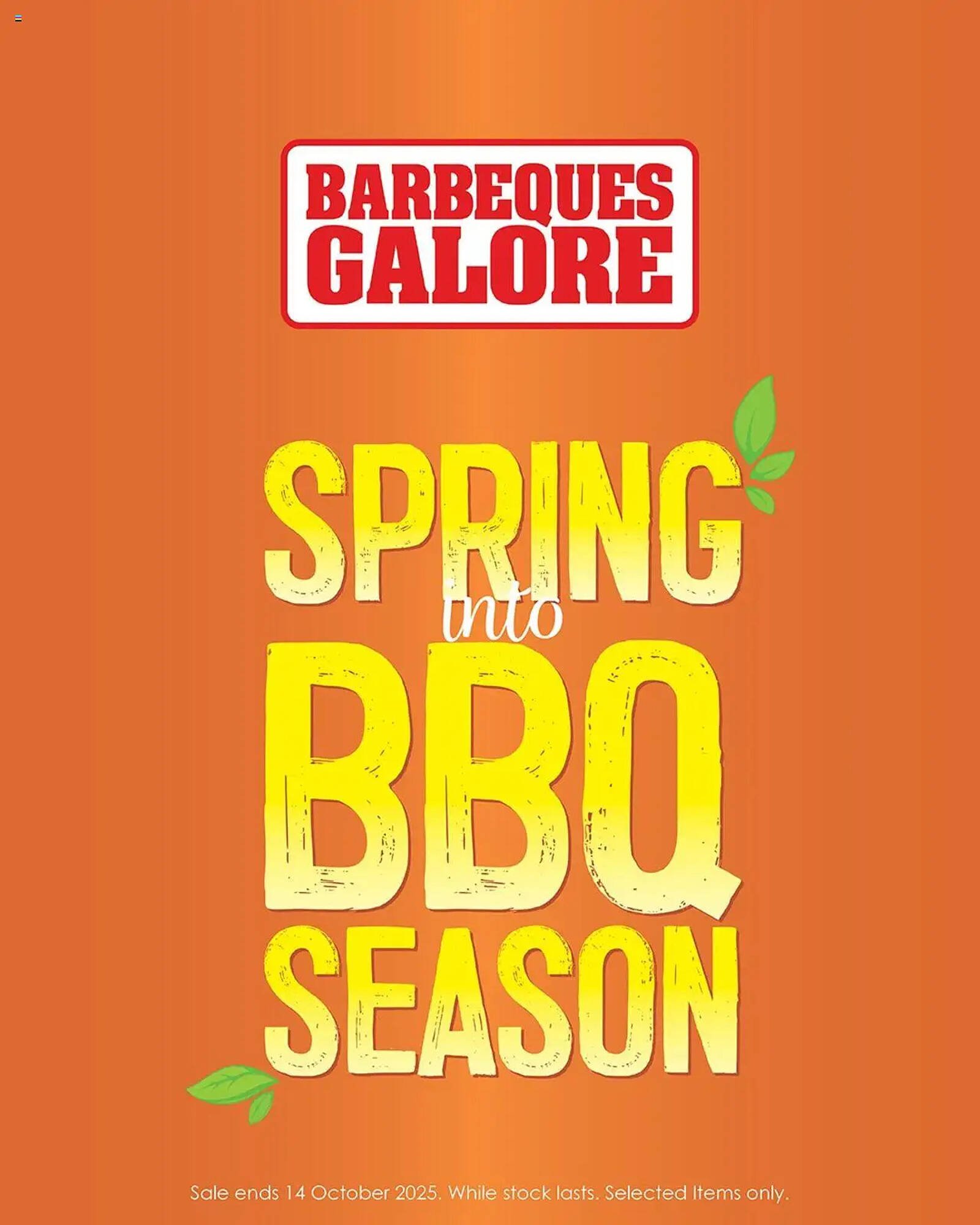 Barbeques Galore catalogue (2025-09-30 - 2025-10-14) | 1