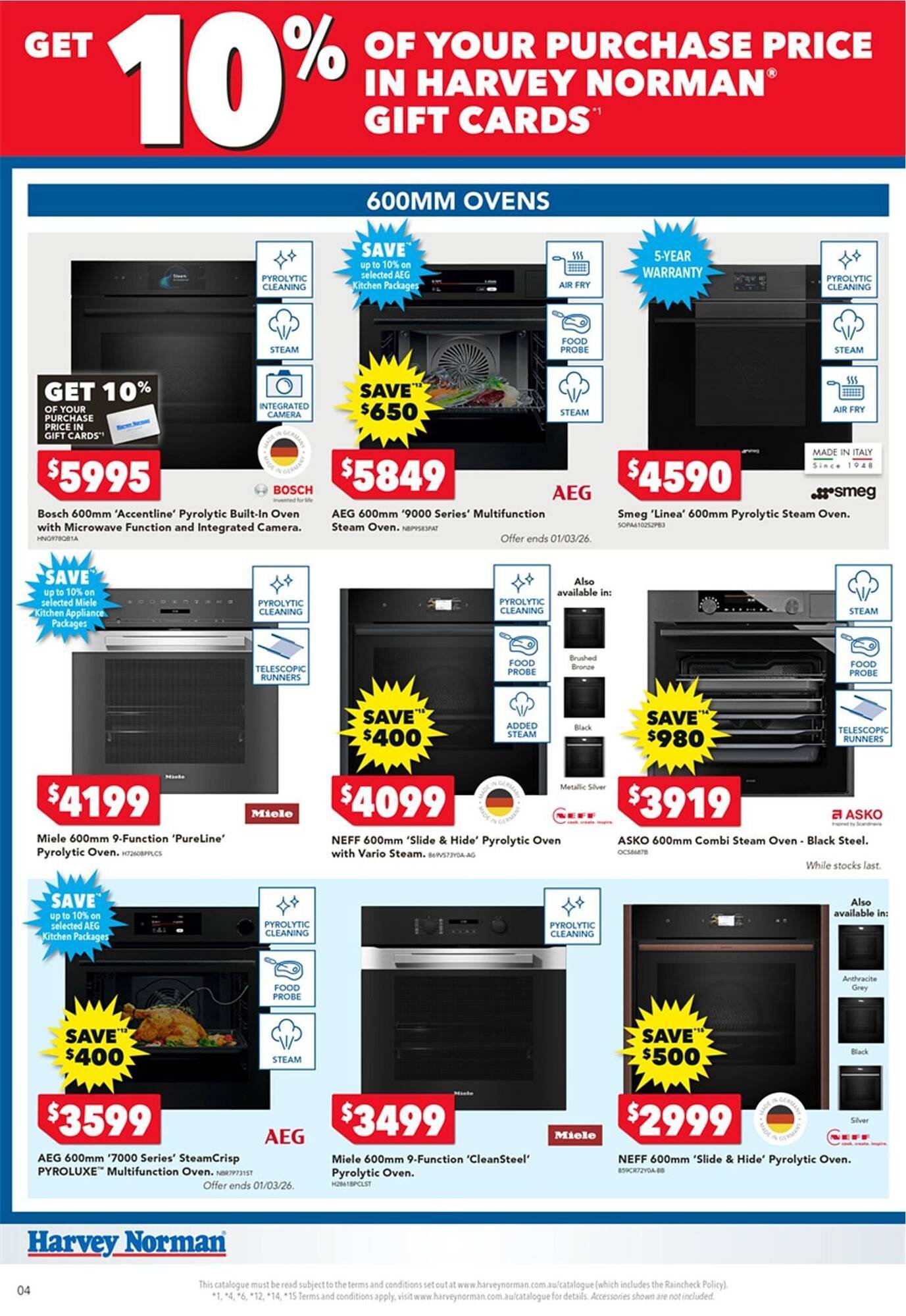 Harvey Norman catalogue (2026-02-20 - 2026-03-03) | 4
