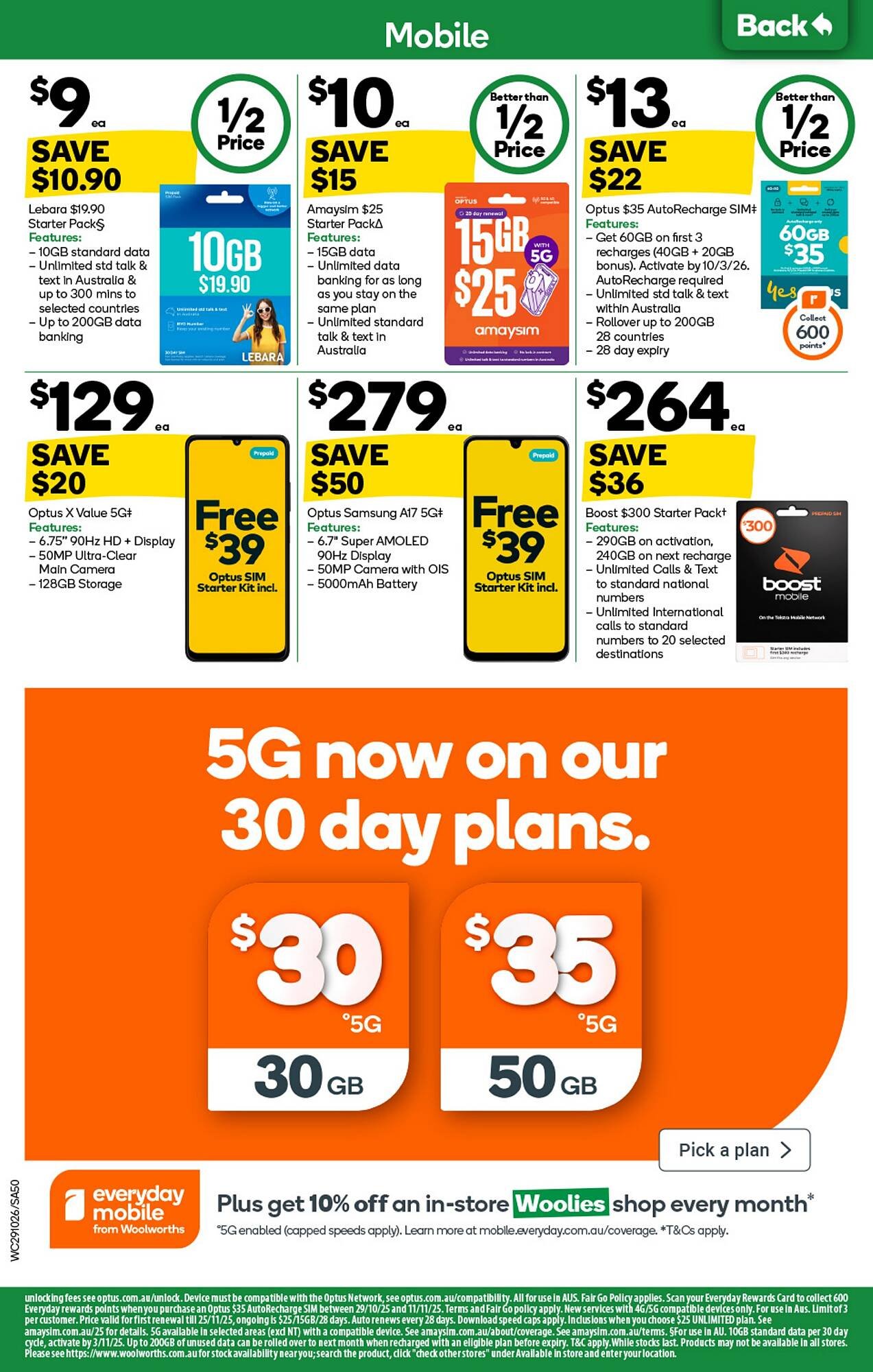 Woolworths catalogue (2025-10-29 - 2025-11-04) | 50