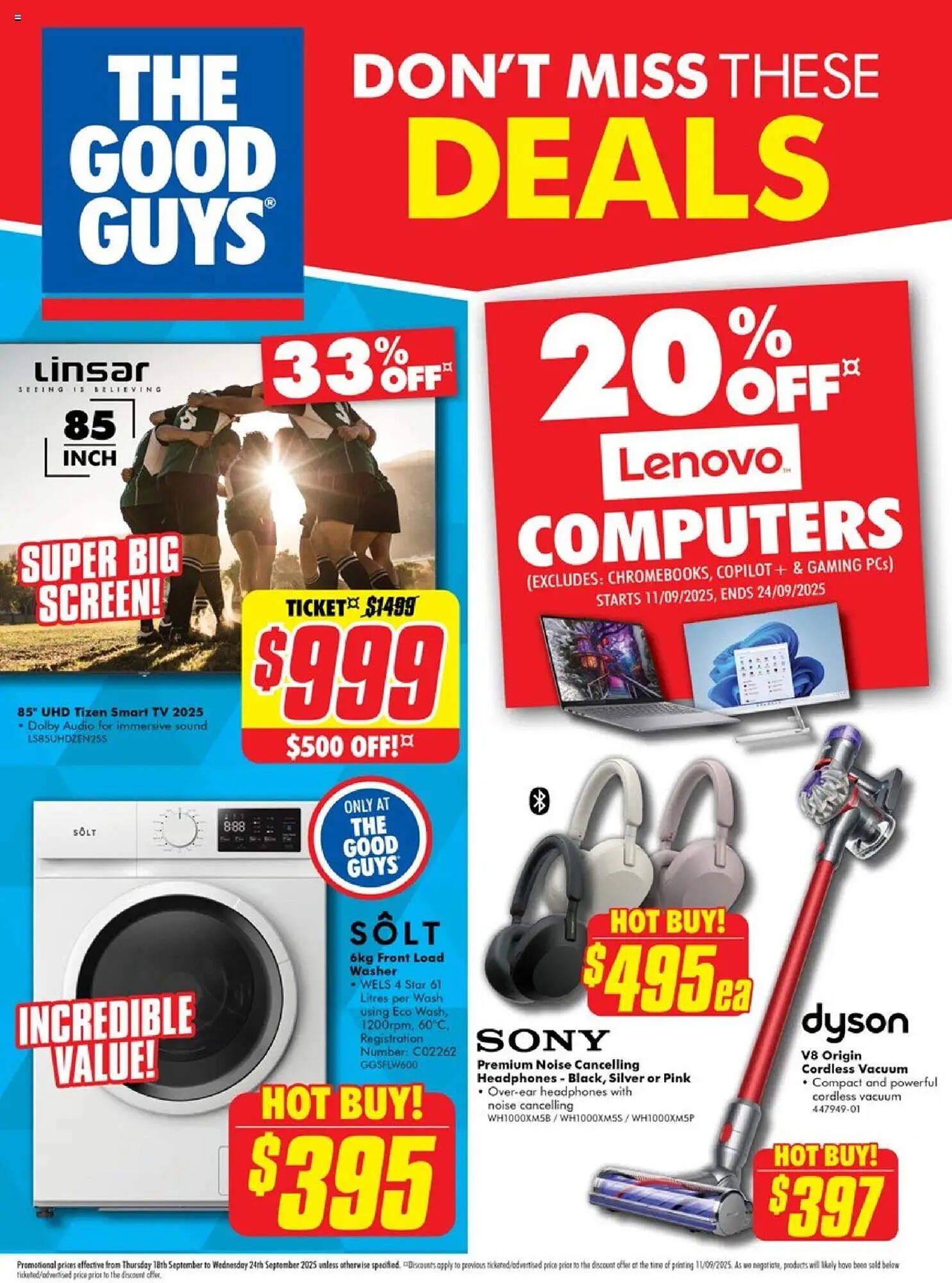 The Good Guys catalogue (2025-09-18 - 2025-09-24) | 1