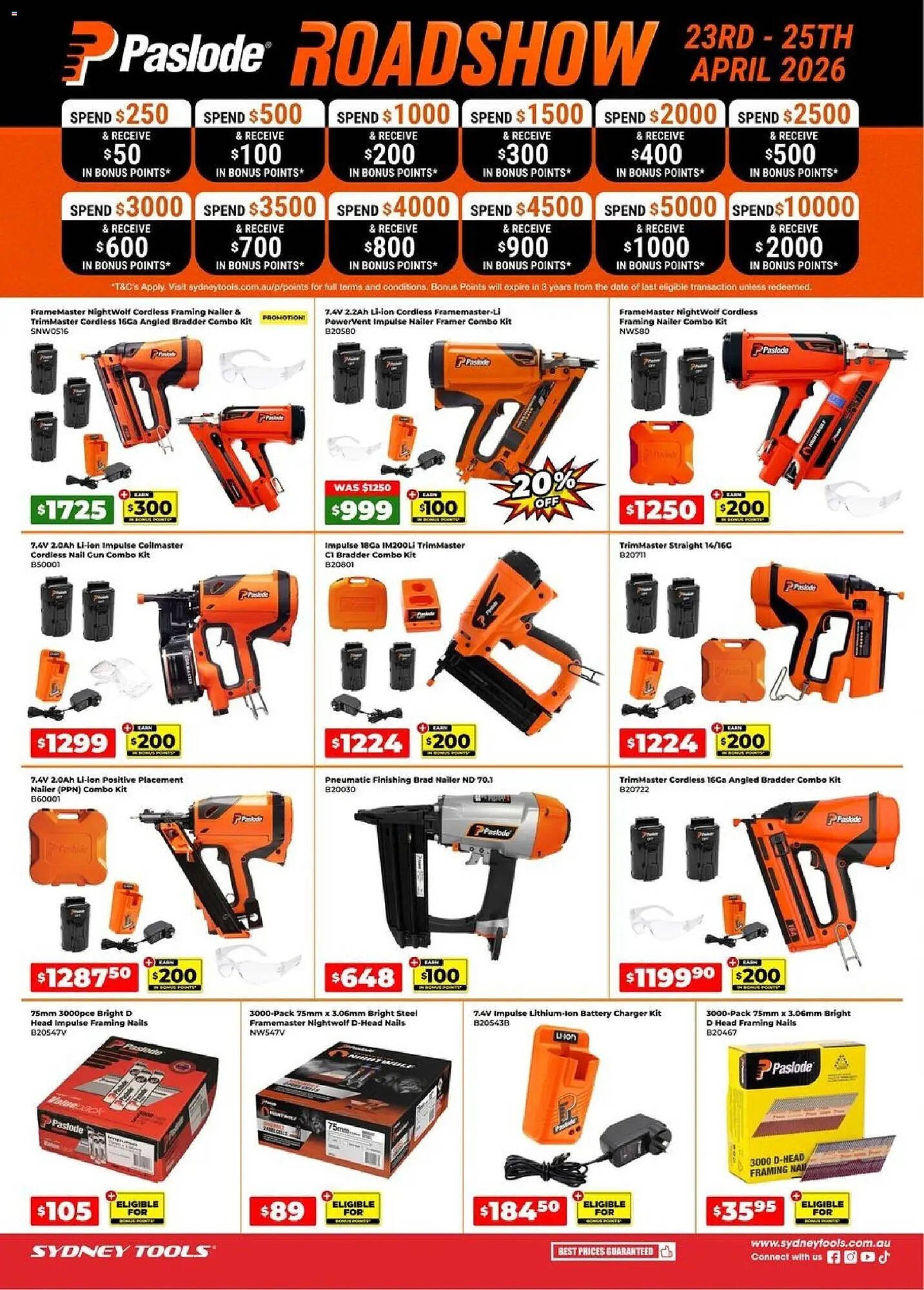 Sydney Tools catalogue (2026-04-23 - 2026-04-25) | 1