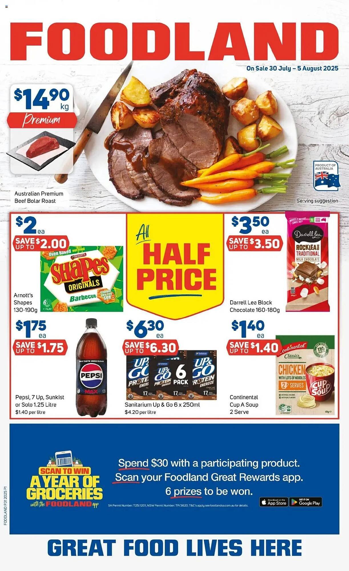 Foodland catalogue (2025-07-30 - 2025-08-05) | 1