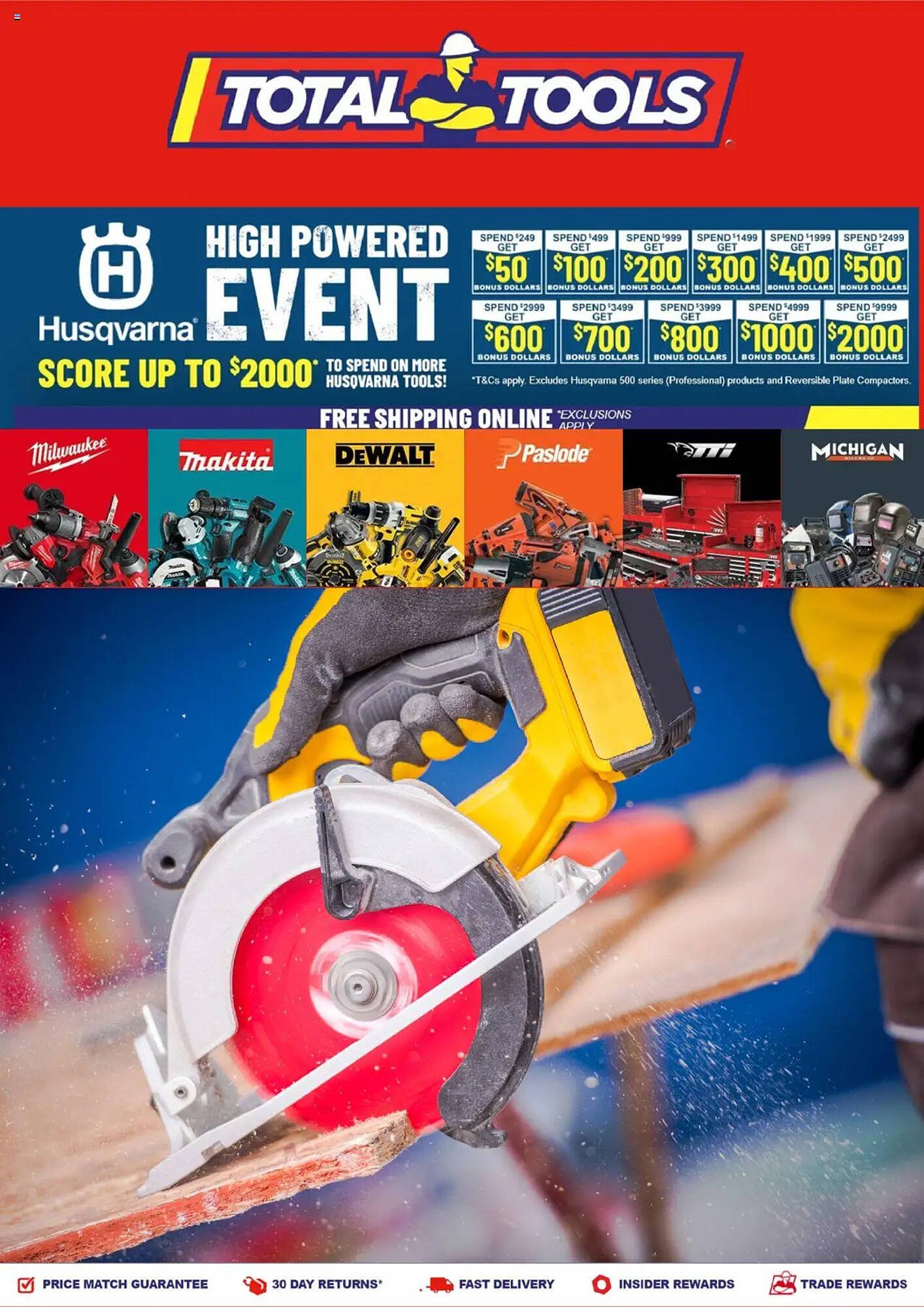 Total Tools catalogue (2025-08-07 - 2025-09-05) | 1