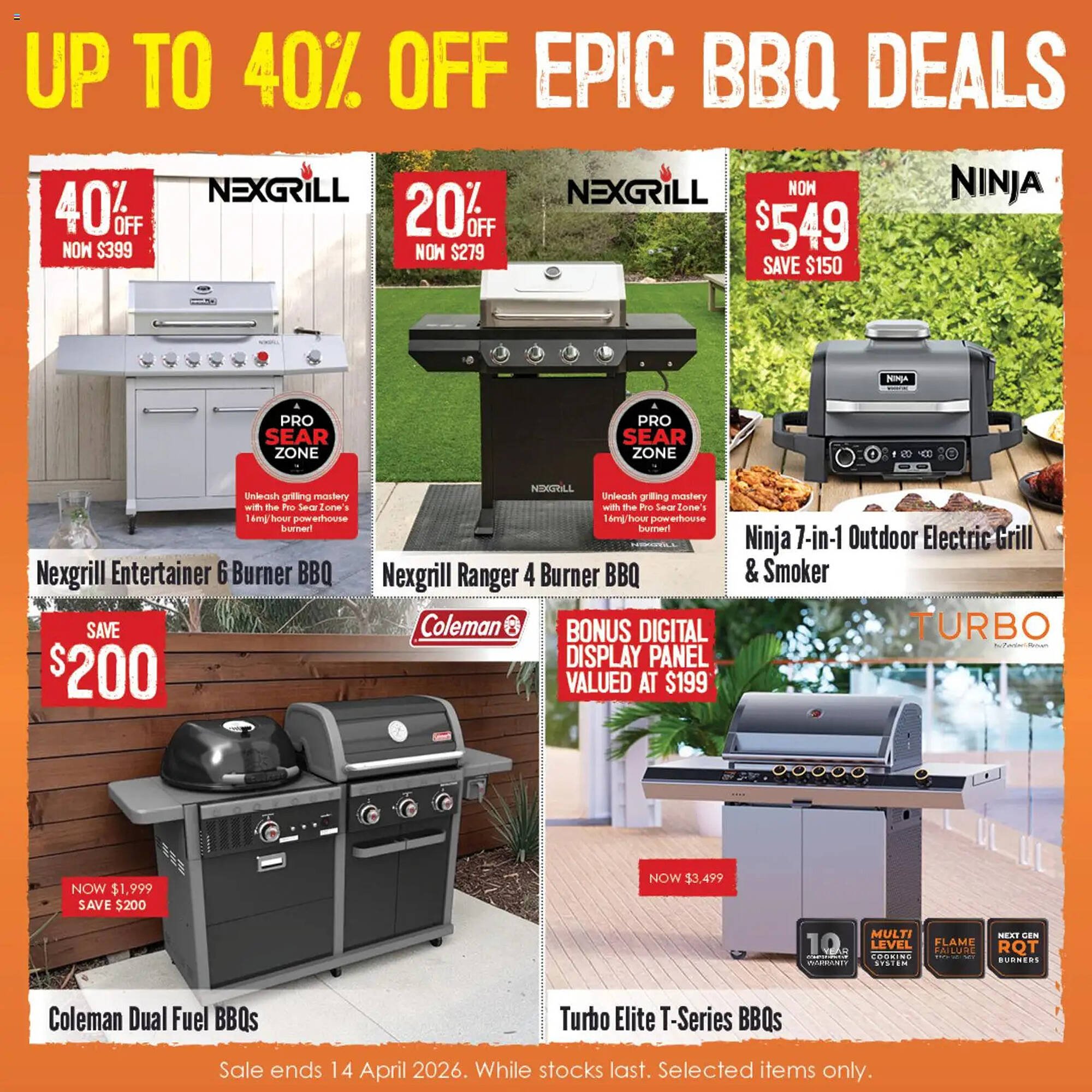 Barbeques Galore catalogue (2026-03-25 - 2026-04-14) | 2