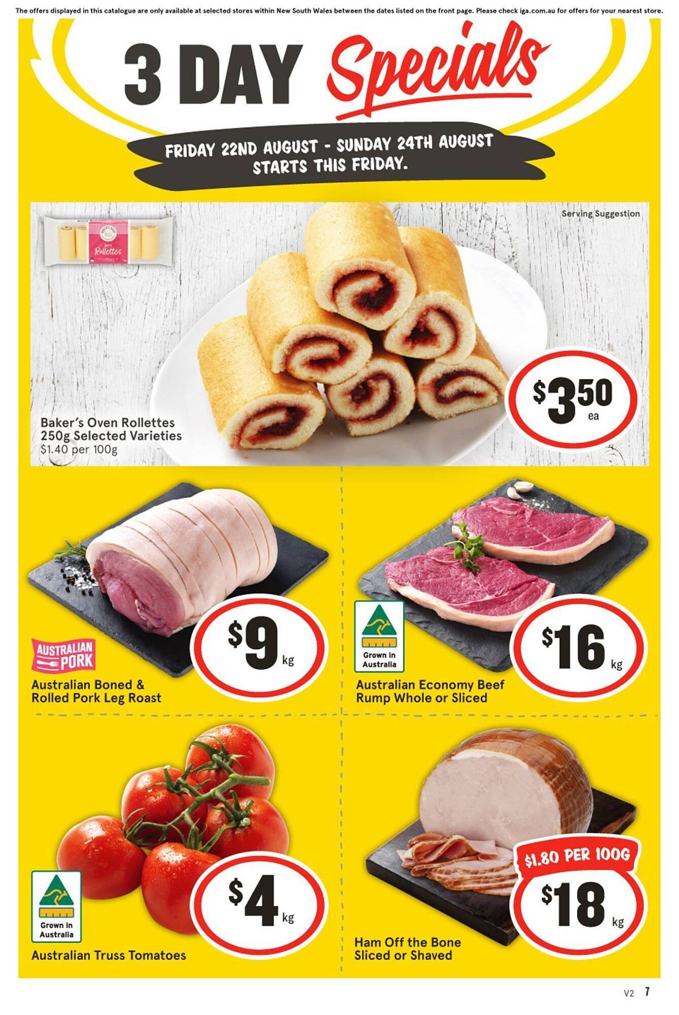 IGA catalogue (2025-08-22 - 2025-08-24) | 1