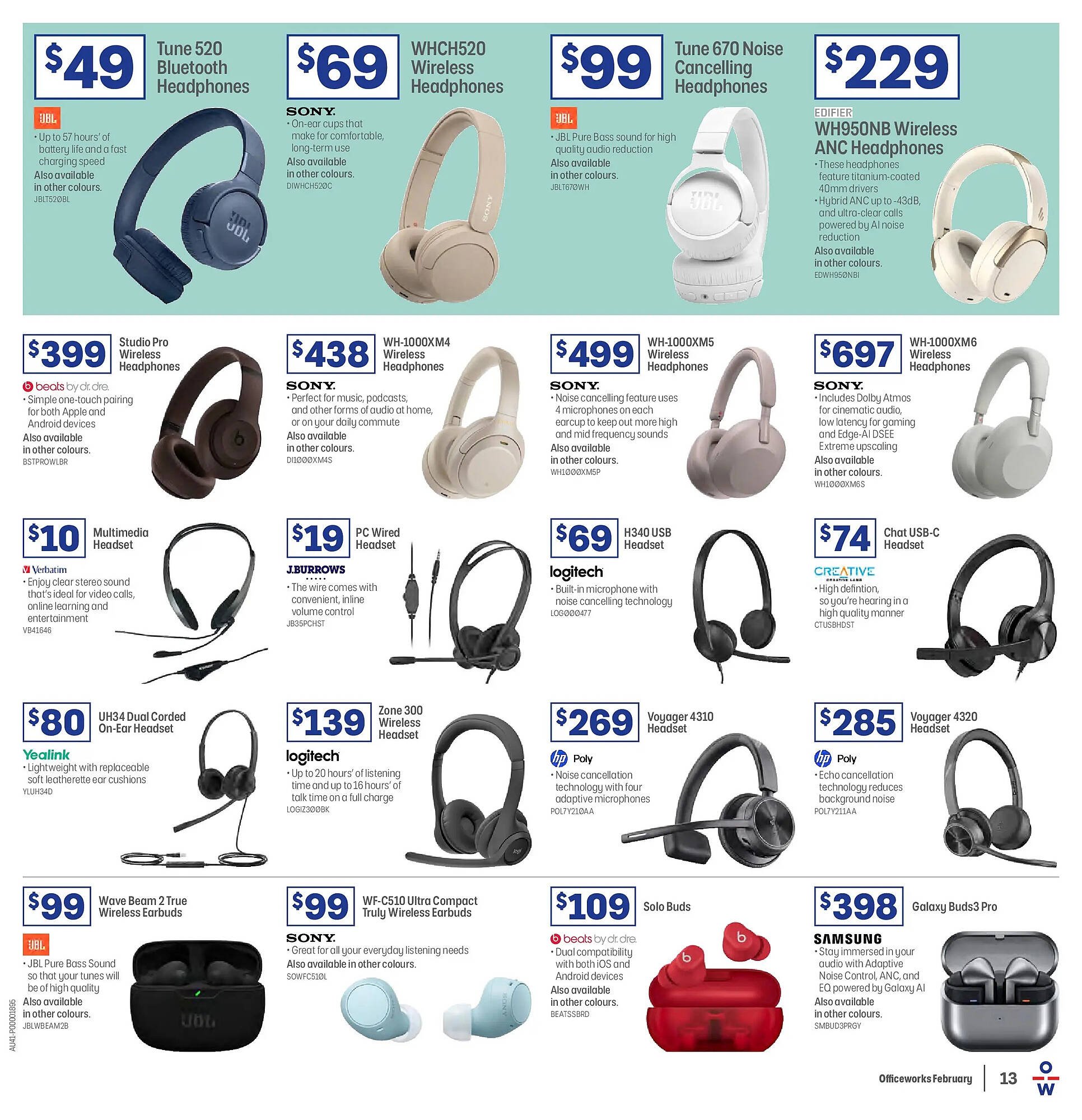 Officeworks catalogue (2026-02-16 - 2026-02-28) | 13