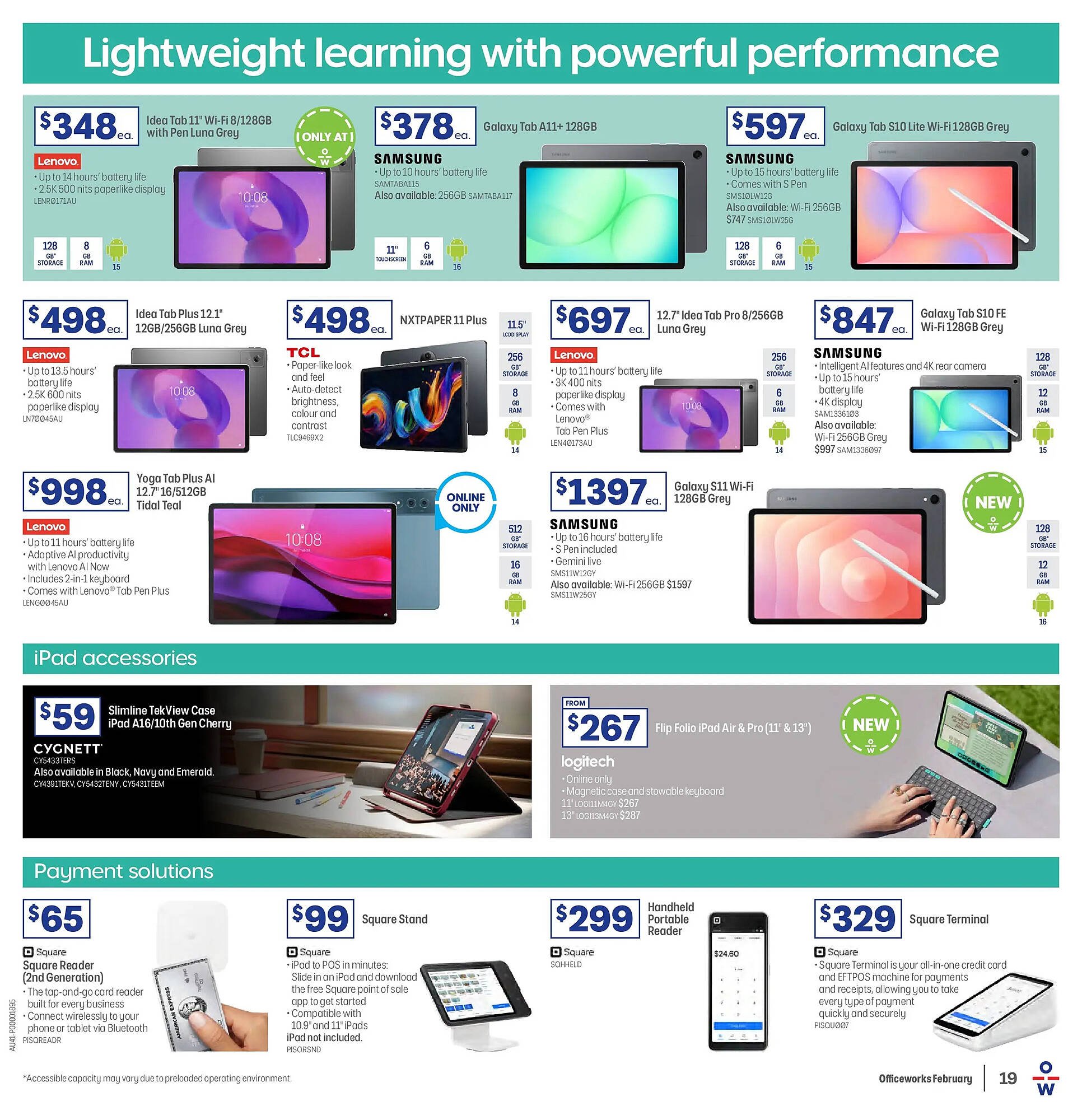Officeworks catalogue (2026-02-16 - 2026-02-28) | 19