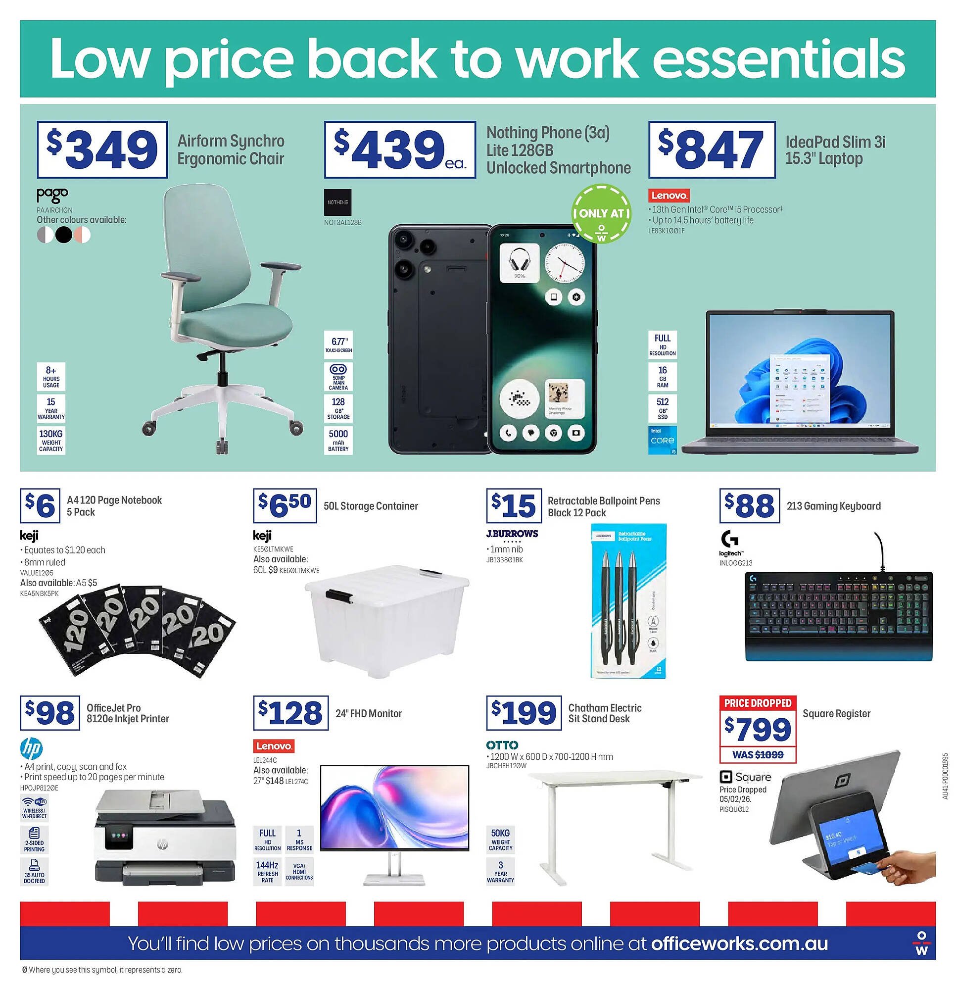 Officeworks catalogue (2026-02-16 - 2026-02-28) | 24